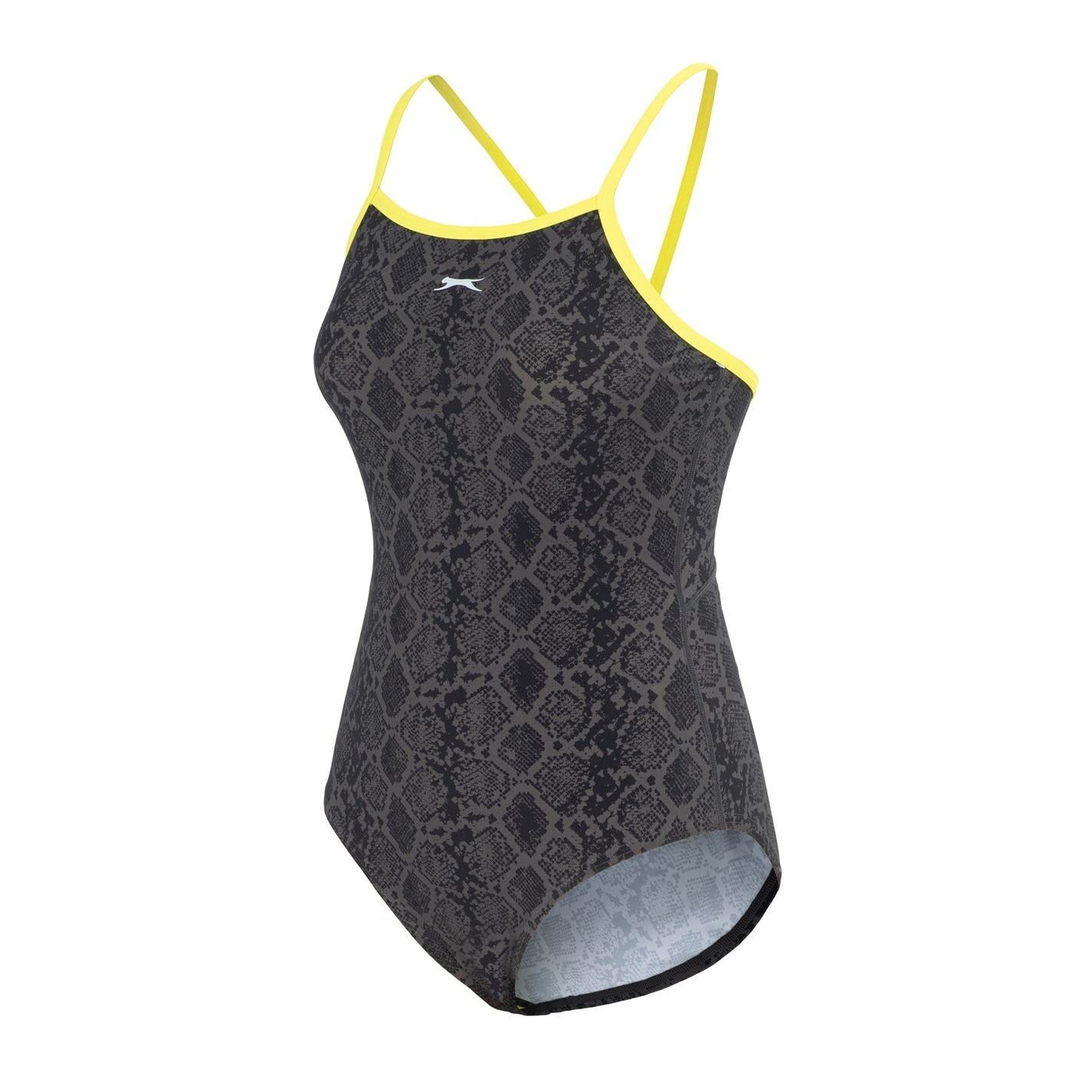 Slazenger Snake Skin Textured One-Piece Swimsuit
