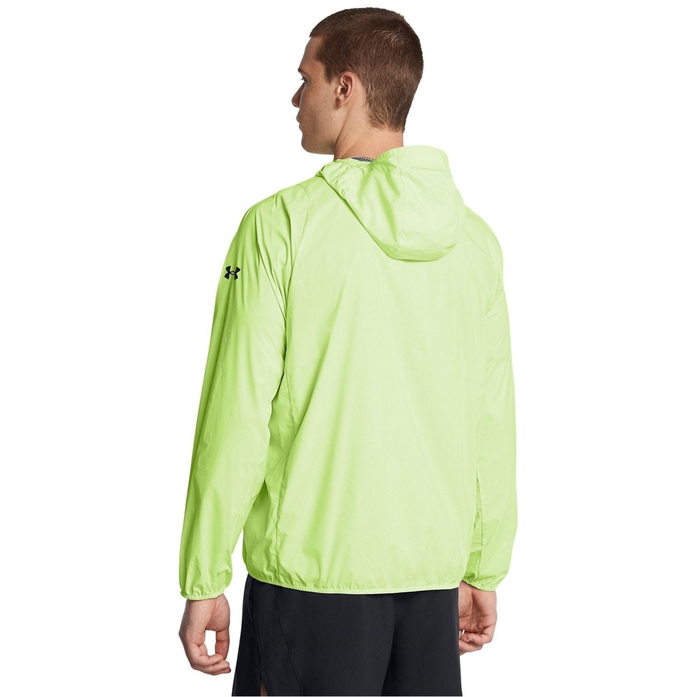 Under Armour Launch Lightweight Water Resistant Wind Resistant Packable Performance Running Jacket