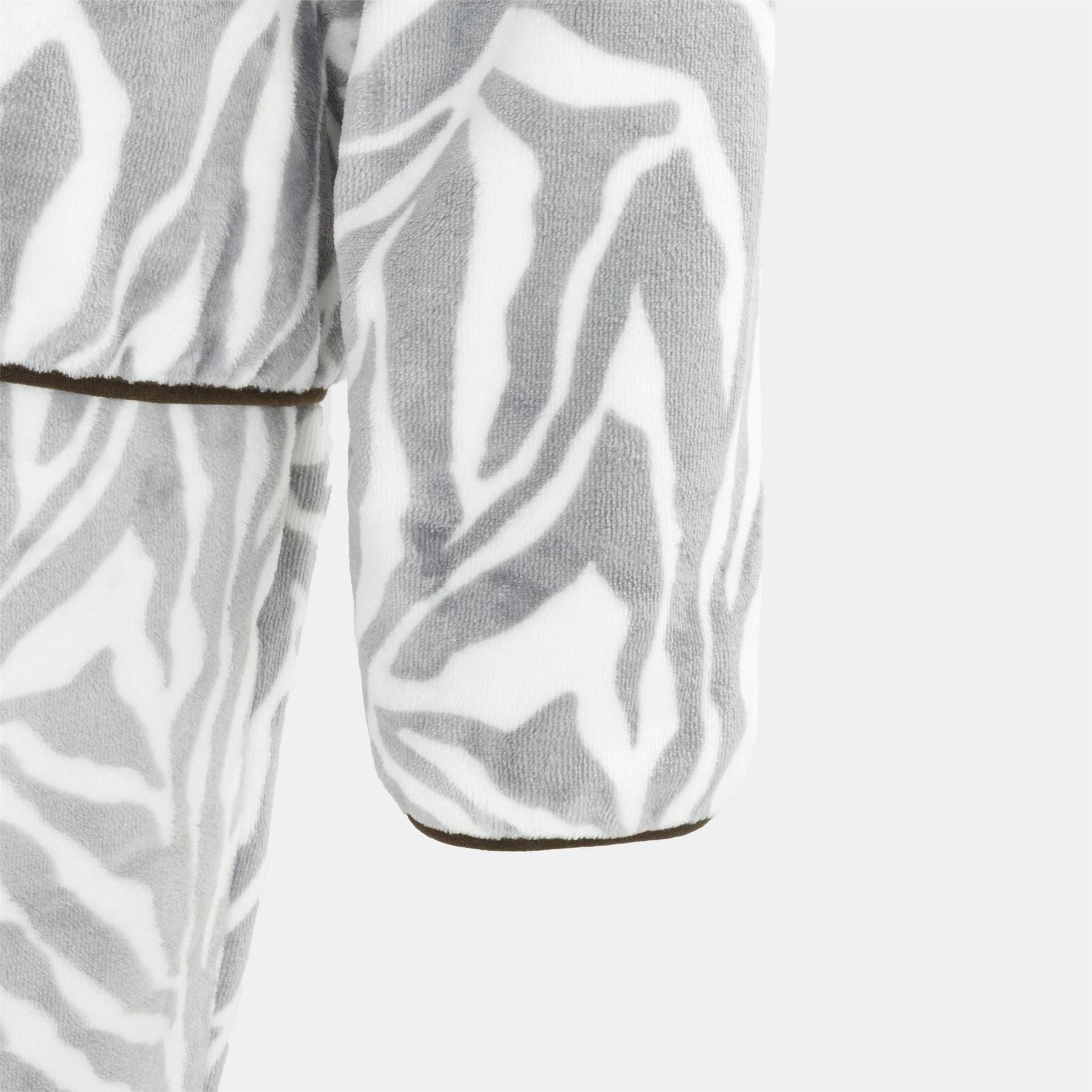 Biba Fleece Funnel Neck Long Sleeve Pyjama Set