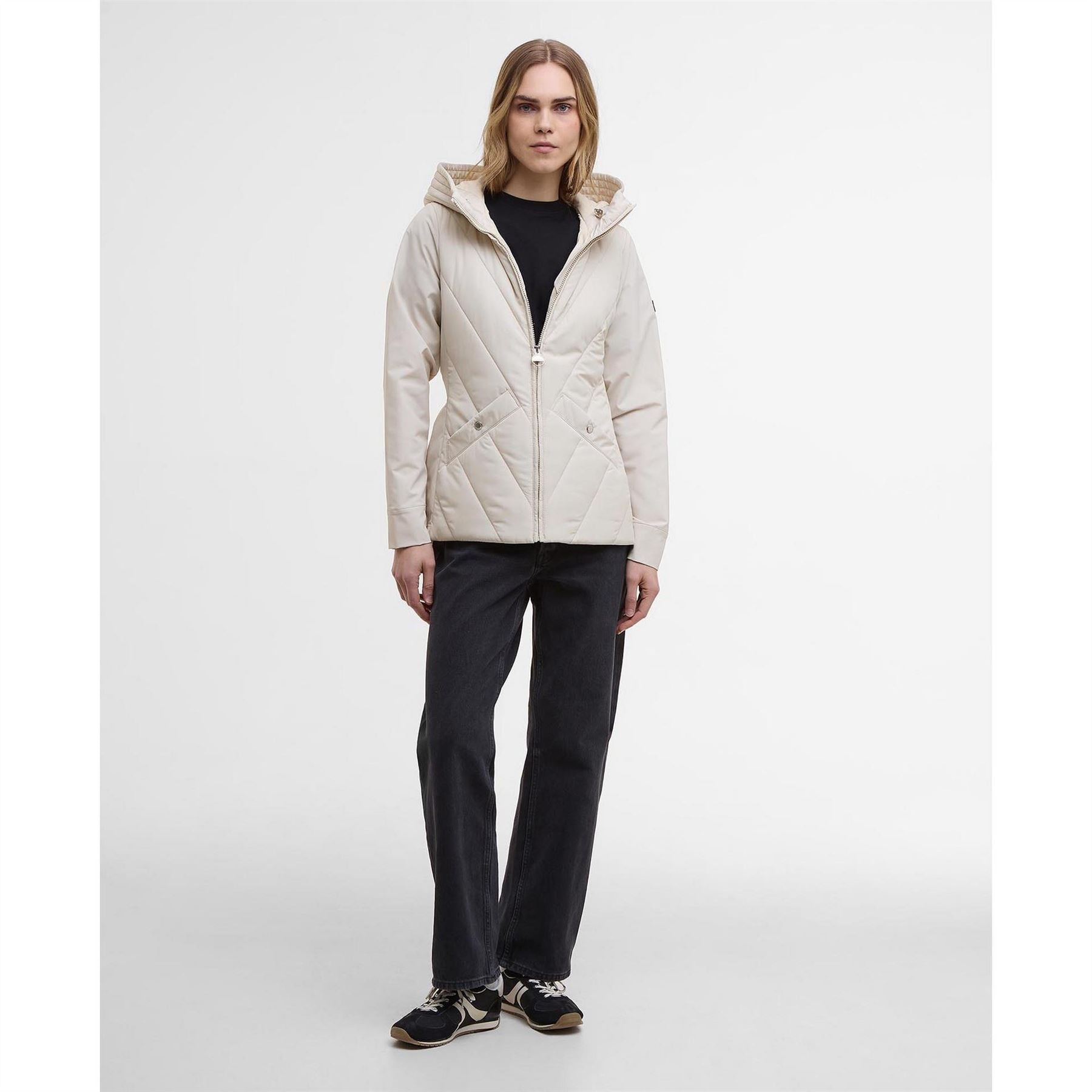 Barbour International Quilted Sweatshirt