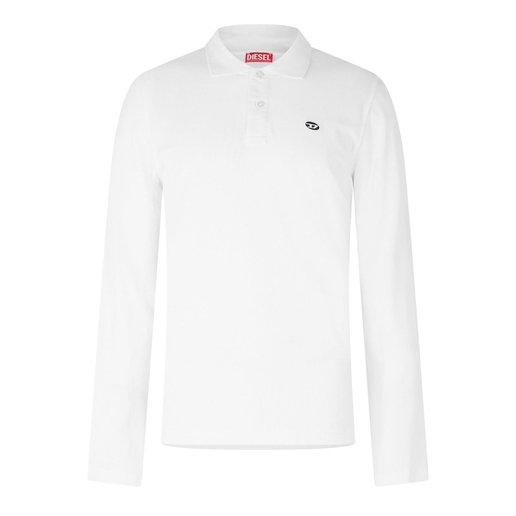 Diesel T Smith Doval Long Sleeve Polo Shirt