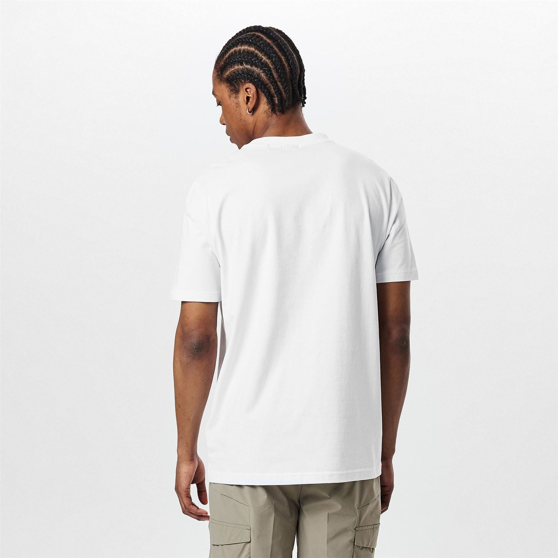Boss Regular Fit Lettering Logo T-Shirt