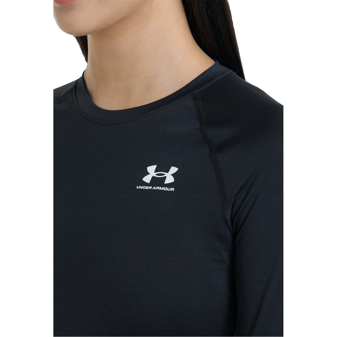 Under Armour HG Armour Compression Fit Raglan Sleeve Long Sleeve Top