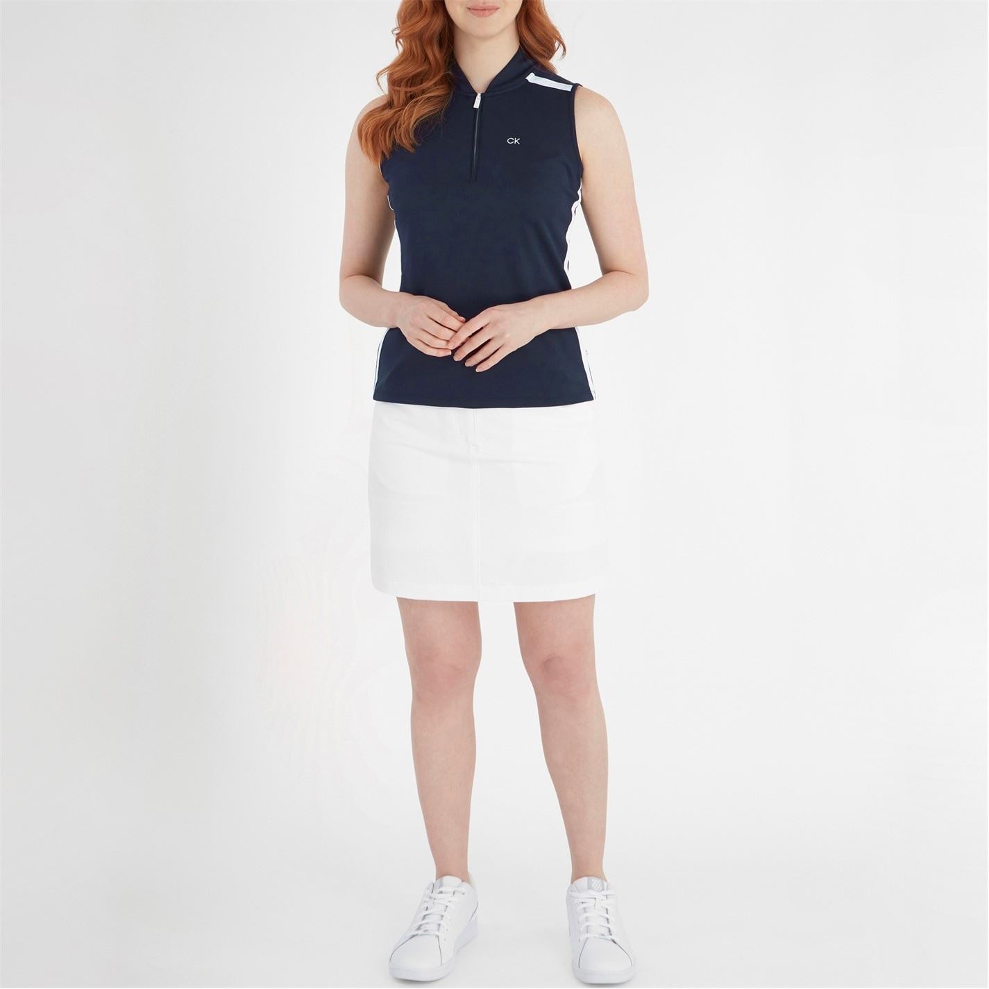 Calvin Klein Golf Sleeveless Mock Neck Tank