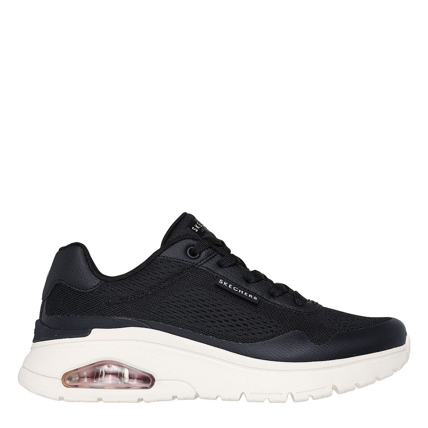 Skechers Womens Hot Melt  And  Mesh Fashion Sneaker Runners