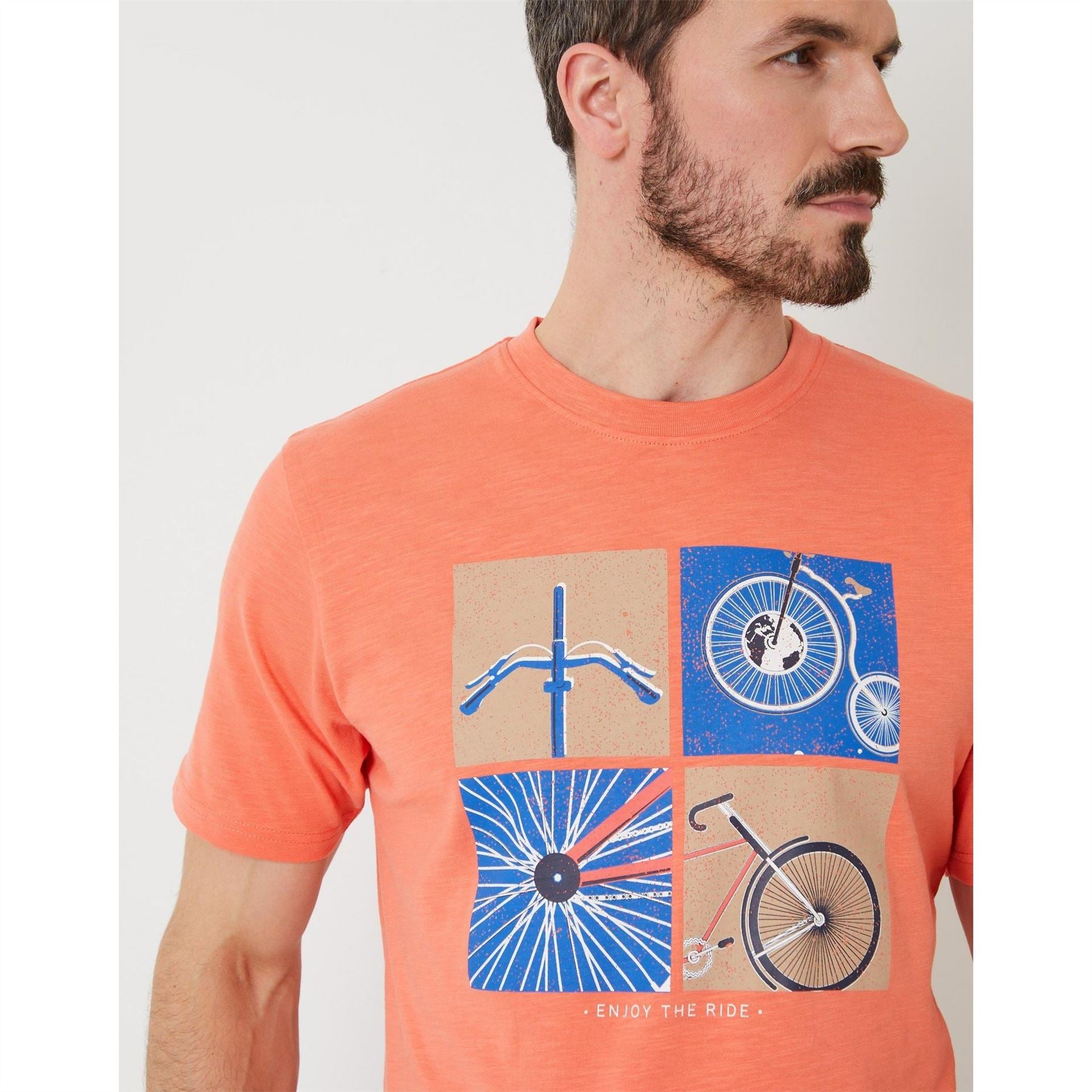 Saltwell Miller Regular Fit Graphic Print T-Shirt
