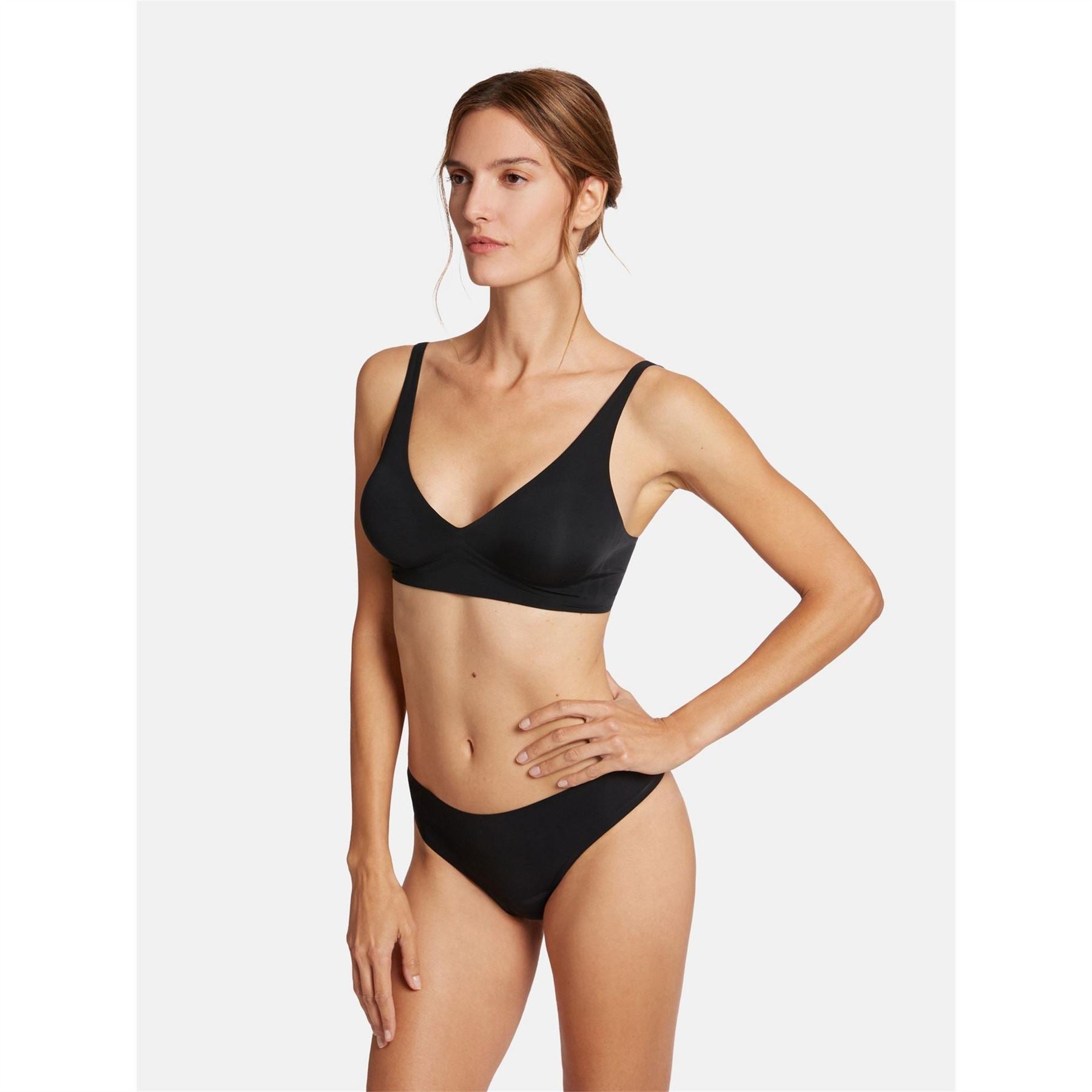 Wolford Logo Embellish Pure Thong