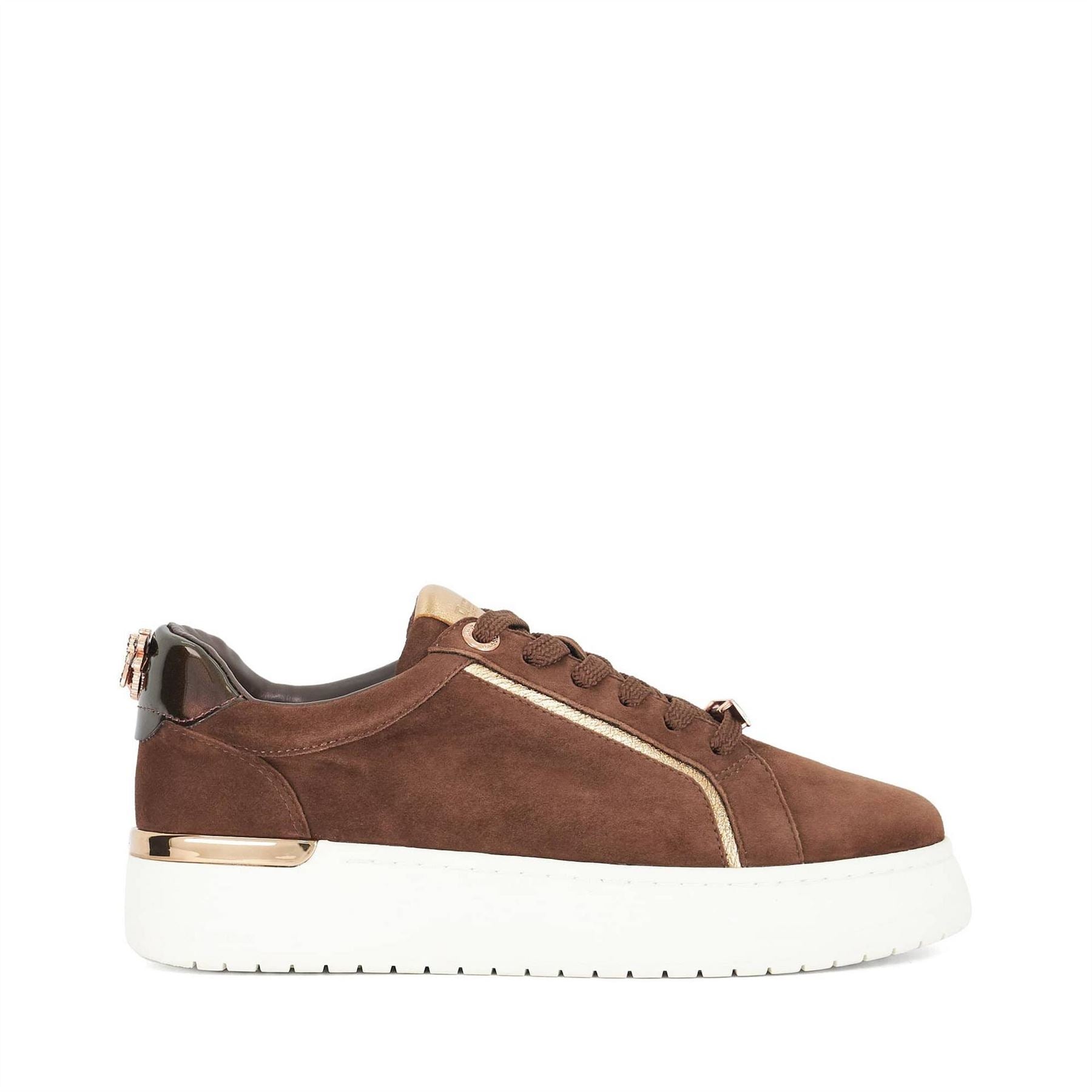 Dune London Emmelino Lace Up Platform Trainers