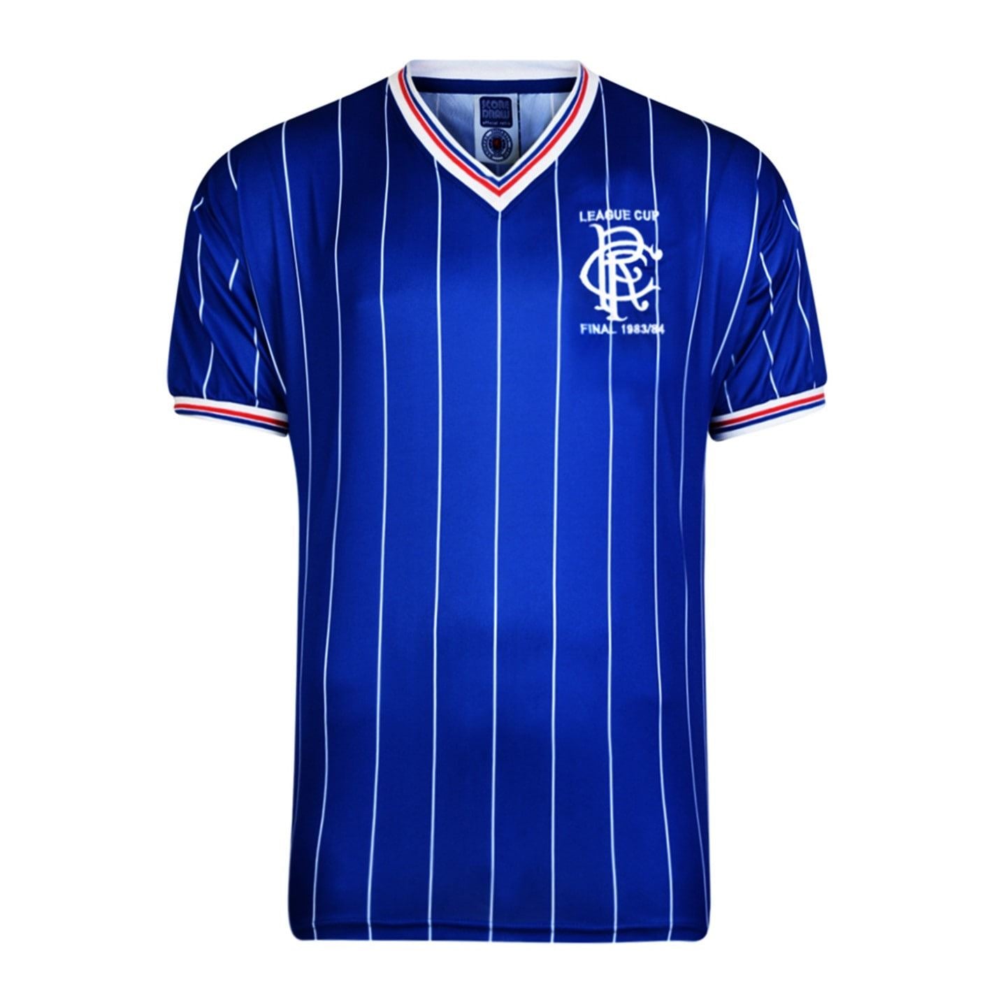 Score Draw Rangers Fc V-Neck Regular Fit T-Shirt