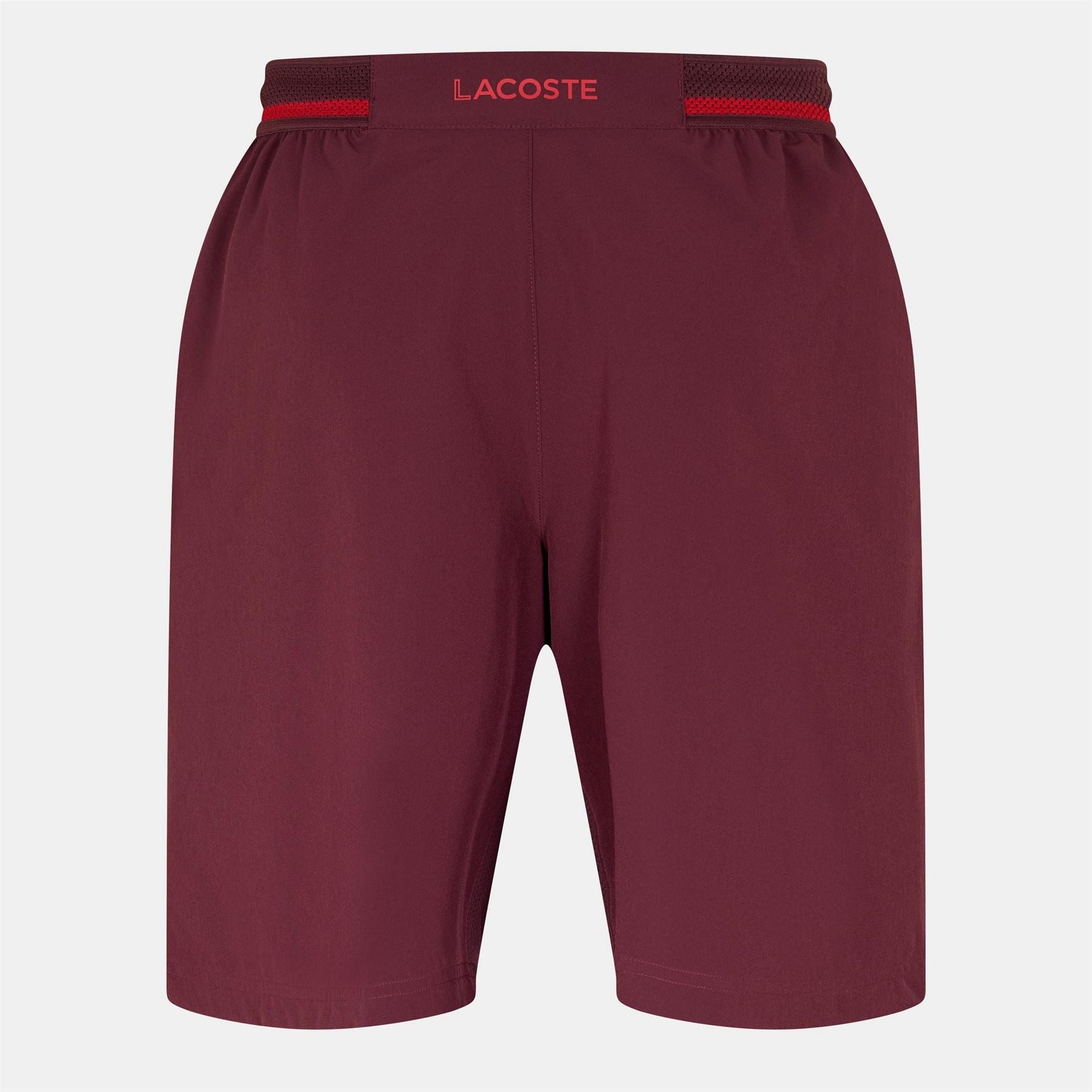 Lacoste Solid Bermuda Shorts with Elasticated Waistband