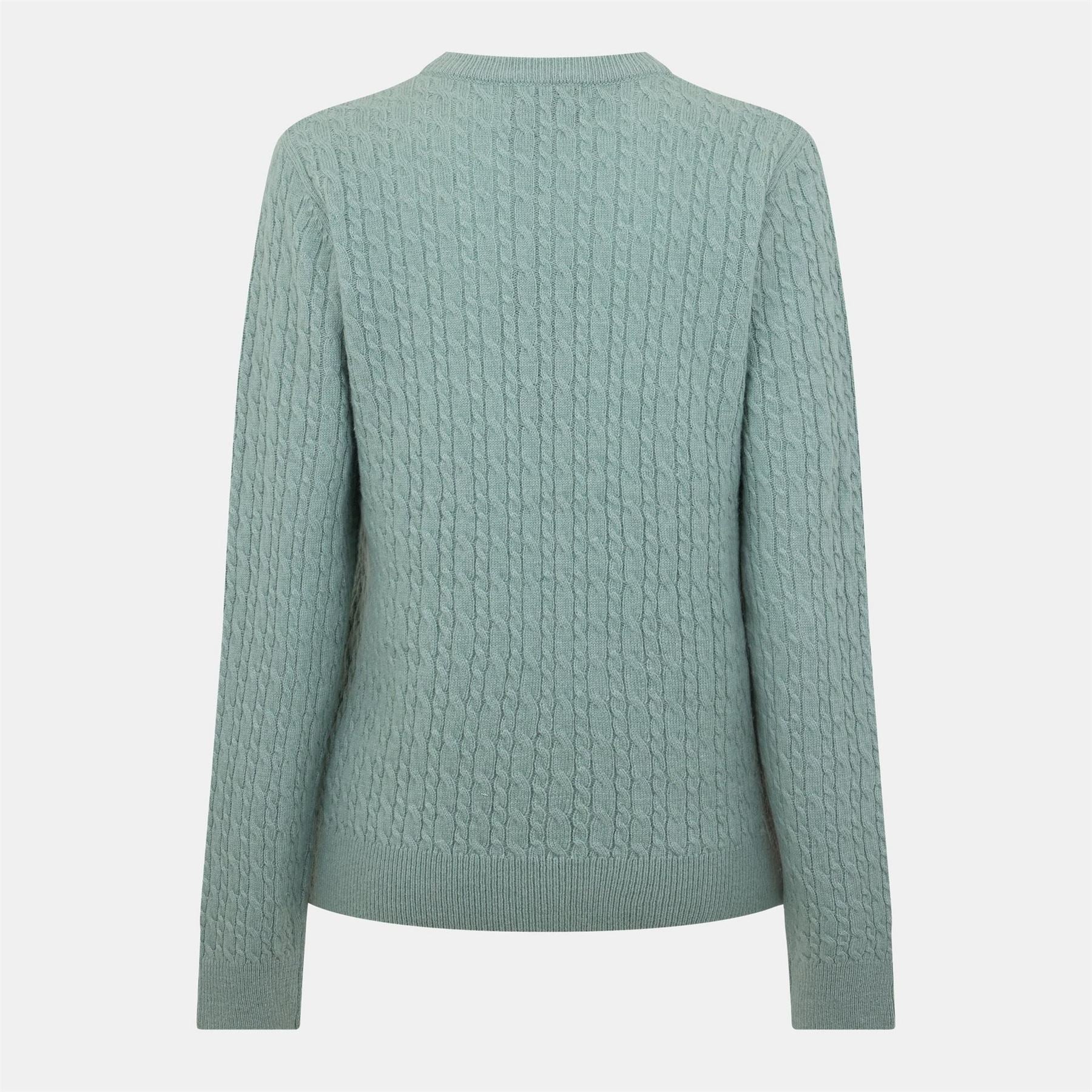 Jack Wills Womens Tinsbury Merino Wool Blend Cable Knitted Jumper