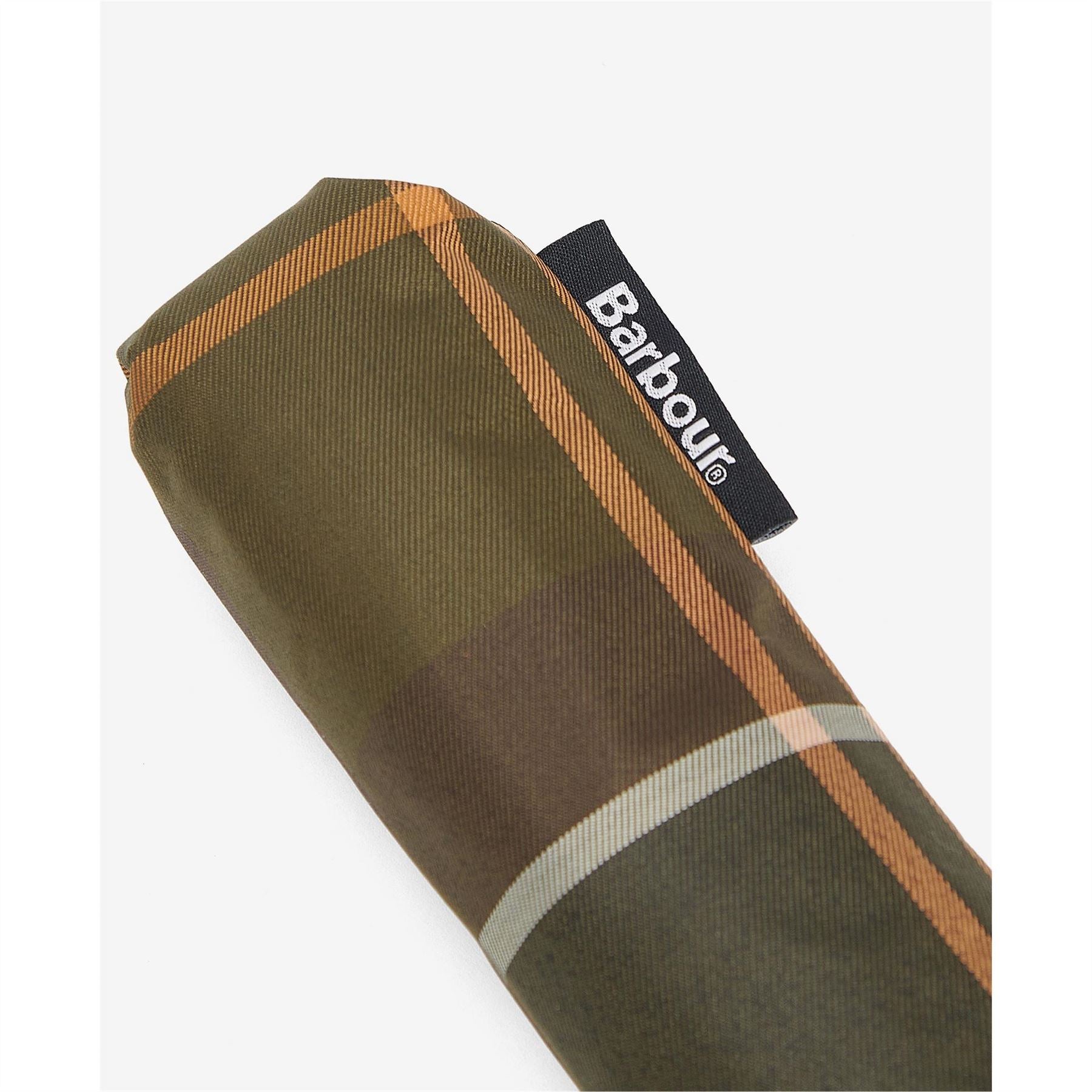 Barbour Small Umbrella With Wooden Handle
