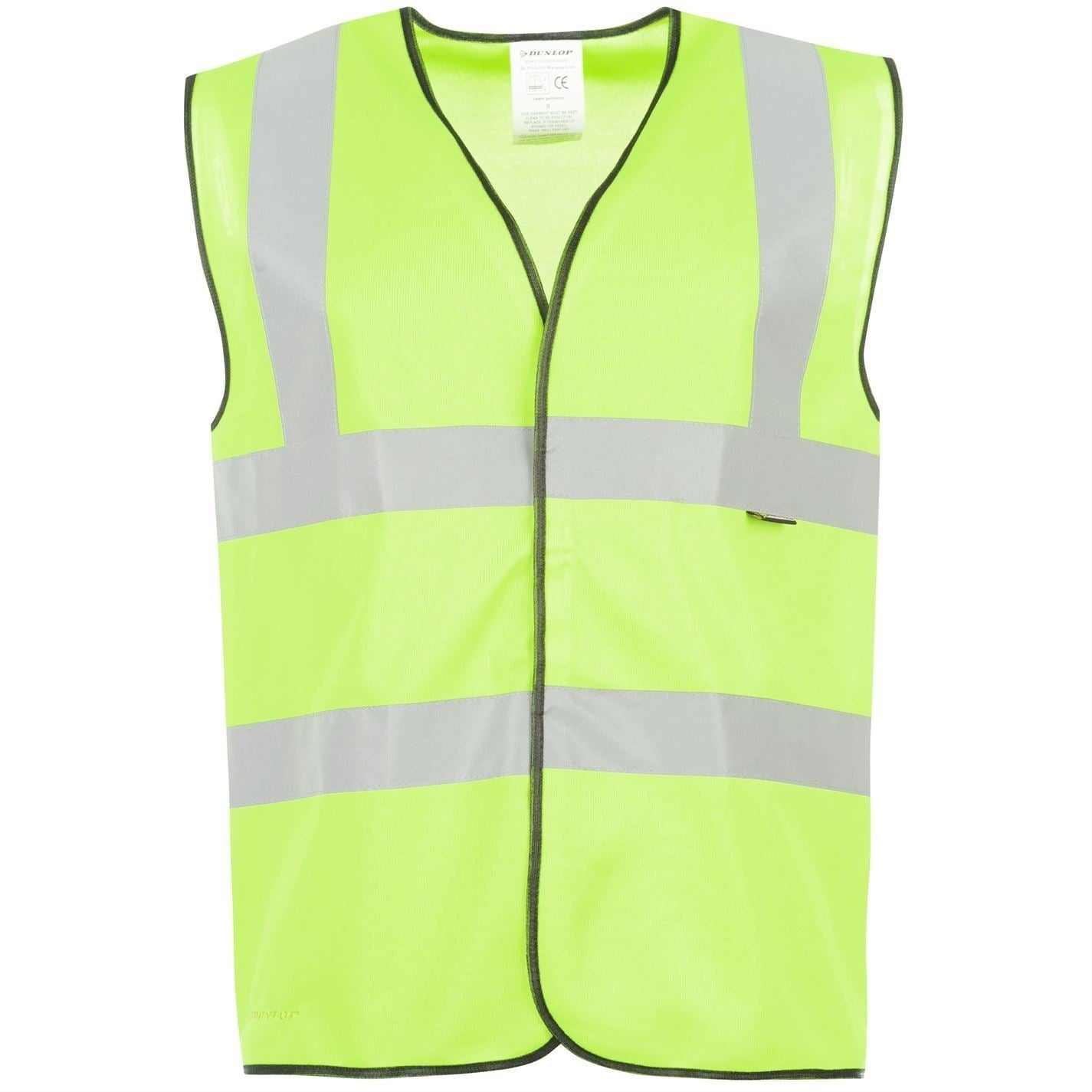 Dunlop Hi Vis Vest Adults