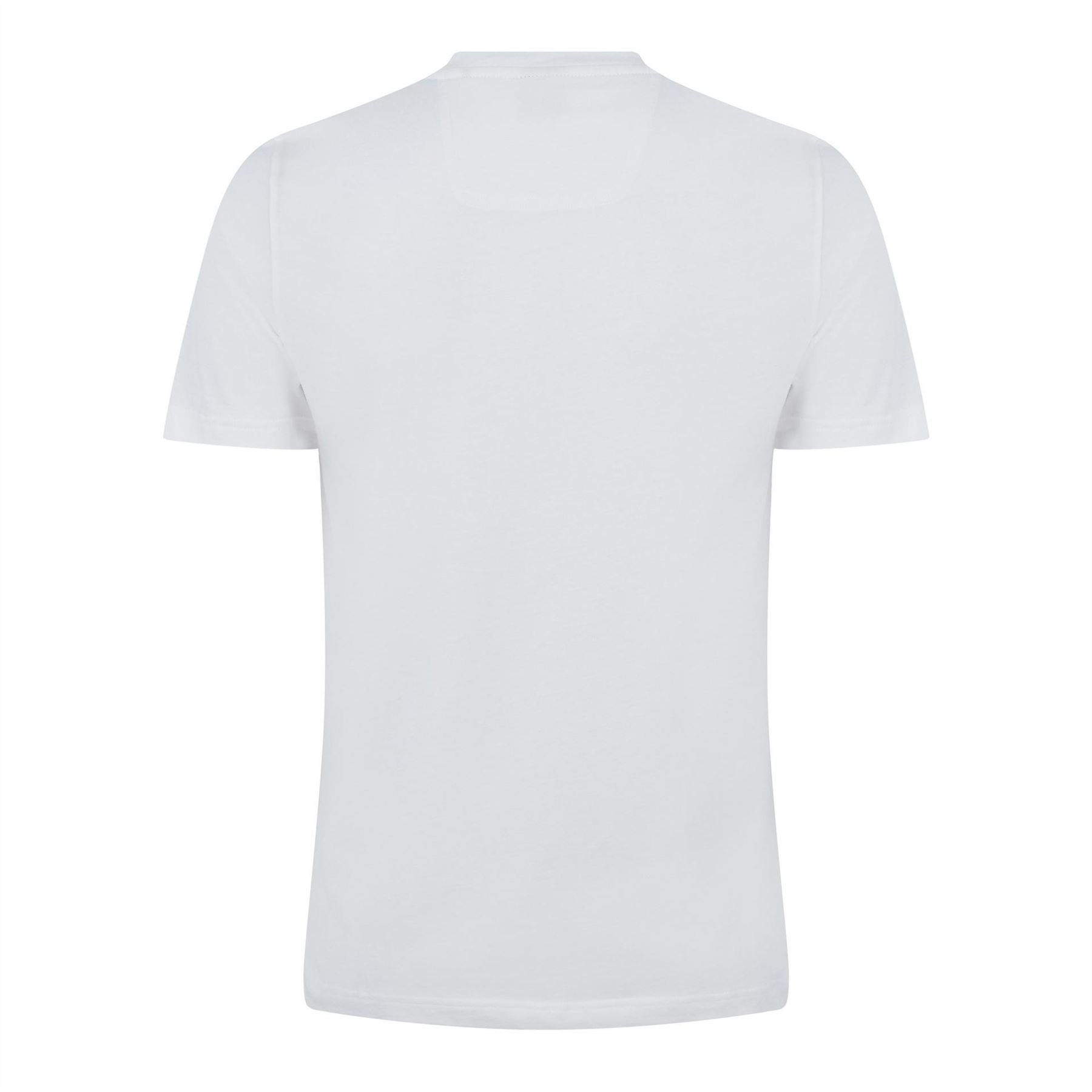 Boss Tape Logo Print Crew Neck Regular Fit T-Shirt