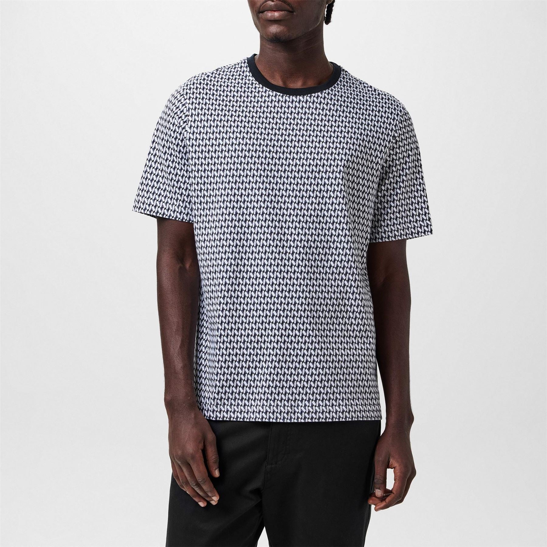 Ted Baker Sangs Geographic Print Regular Fit Shirt