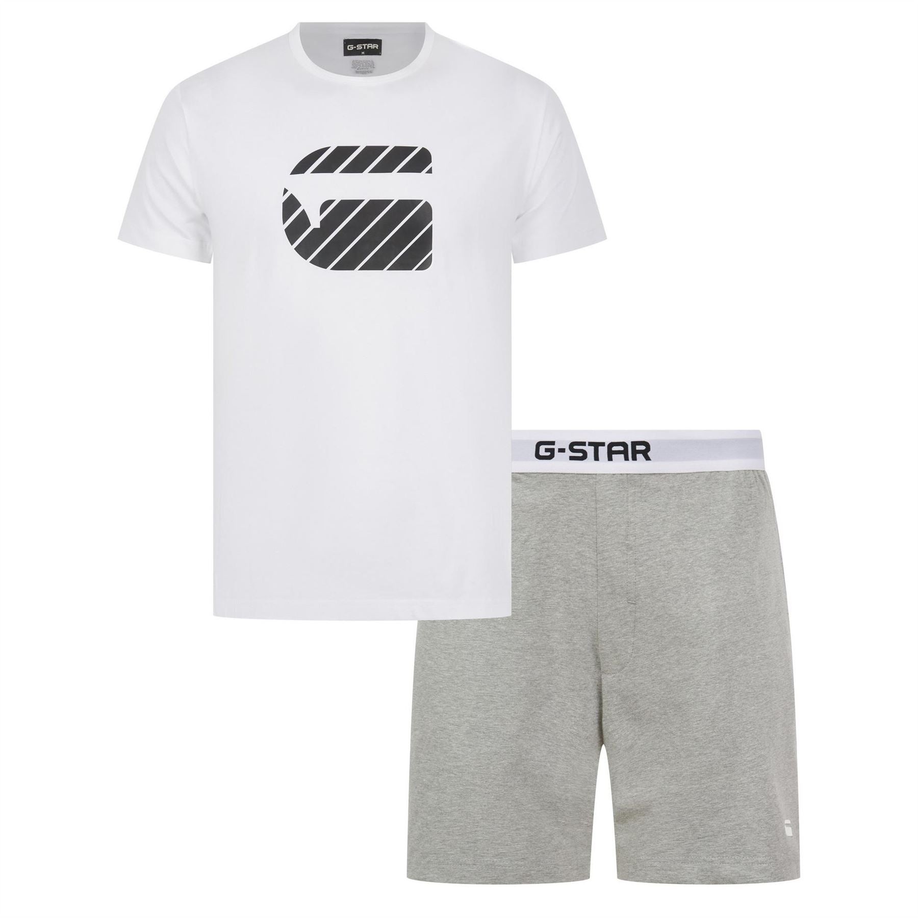 G Star Vine T And S Short Sleeve Pyjama Set