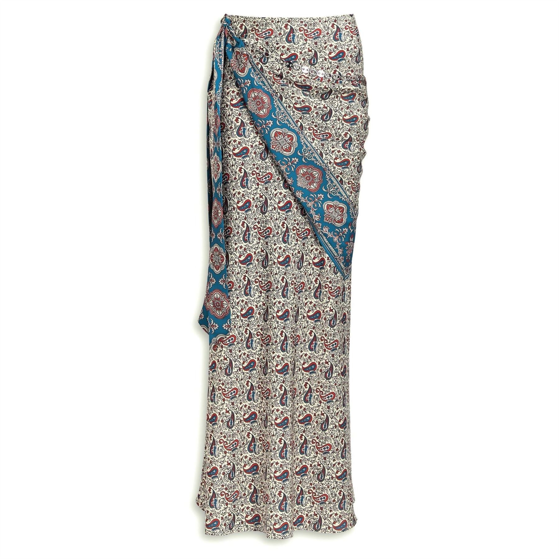 Rabanne Paisley Long Skirt
