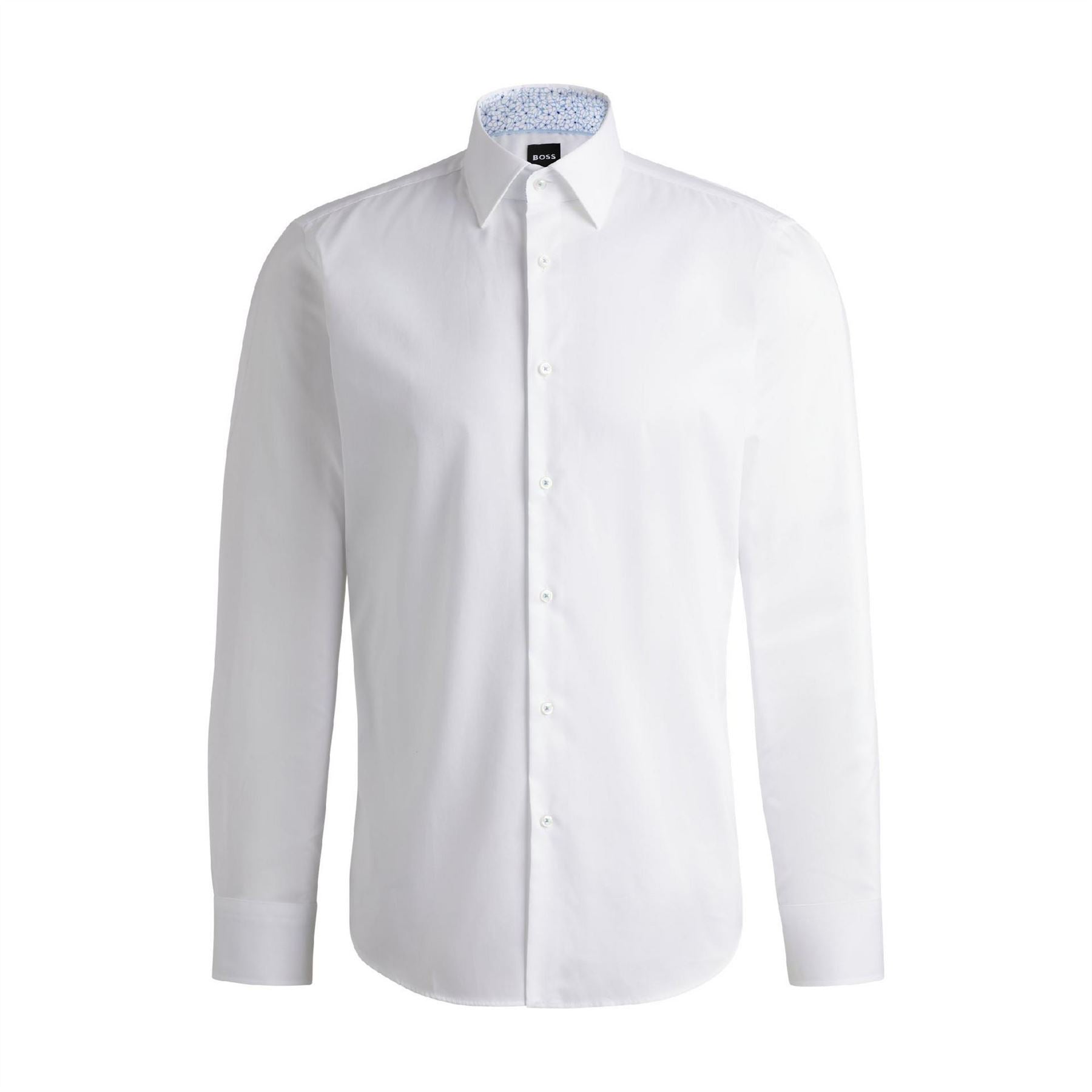 Boss Joe Collared Neck Long Sleeve Regular Fit Shirt