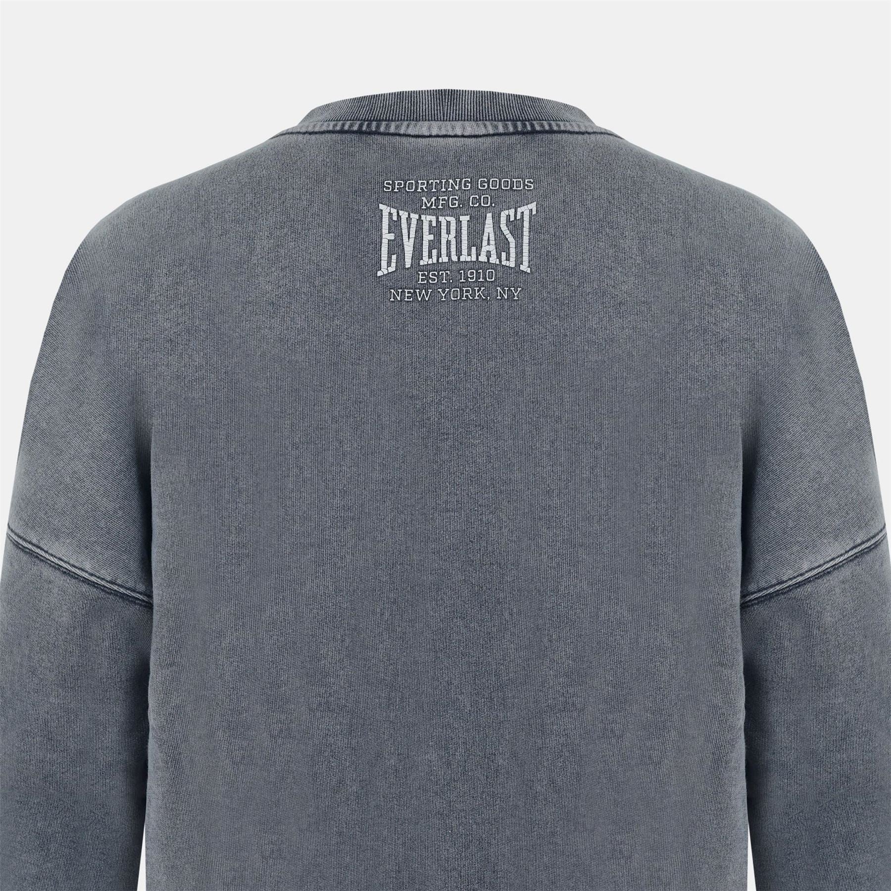 Everlast NYC Lettered Crew Neck Long Sleeve Sweatshirt
