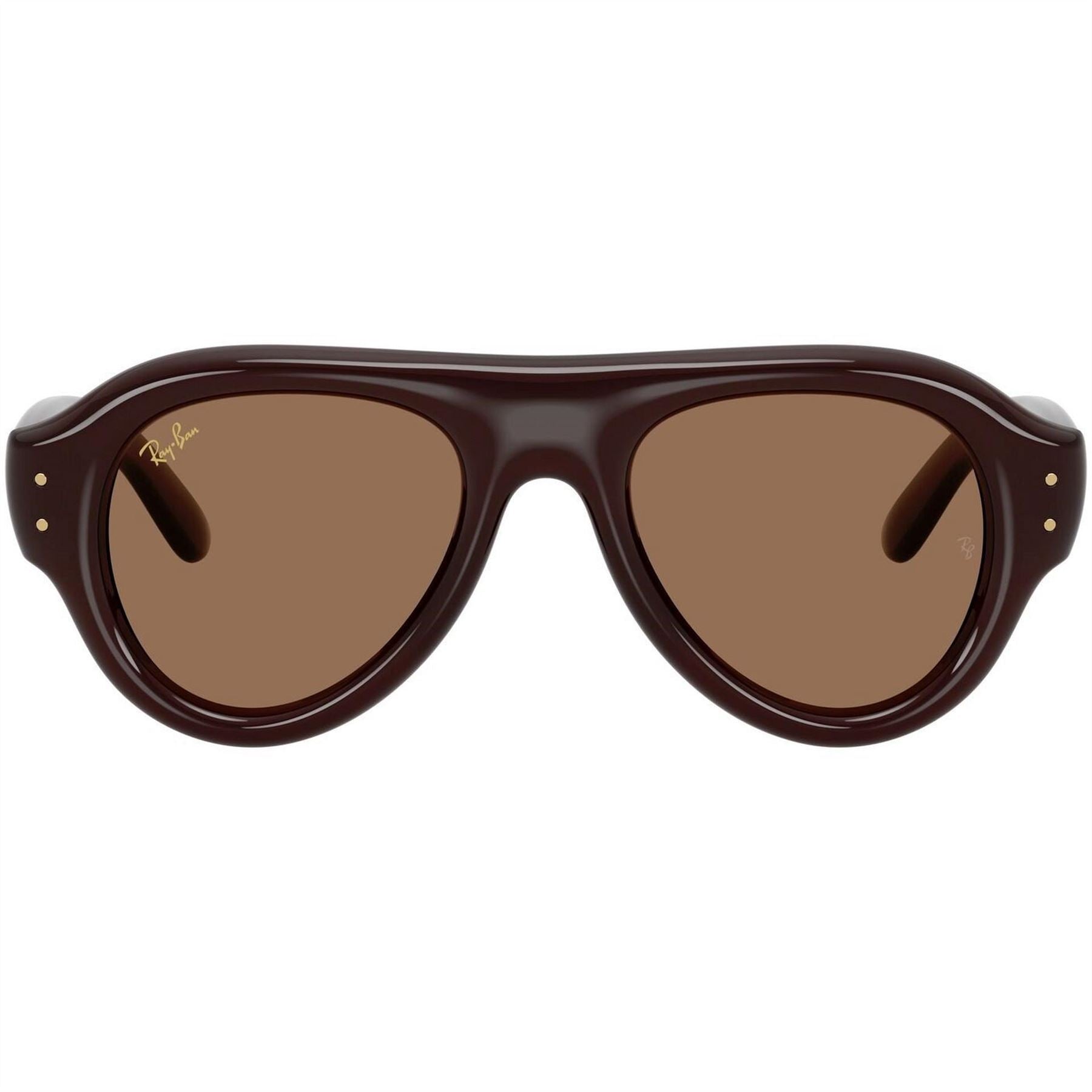 Ray-Ban Pilot Puffer Round Sunglasses