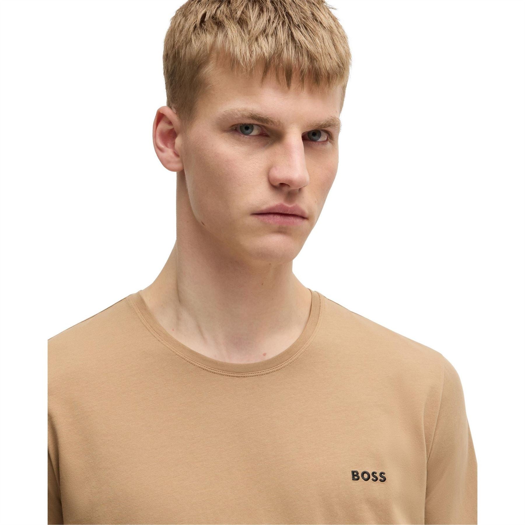 Boss BOSS Bodywear Mix  And  Match Premium Cotton T Shirt with Logo Detail