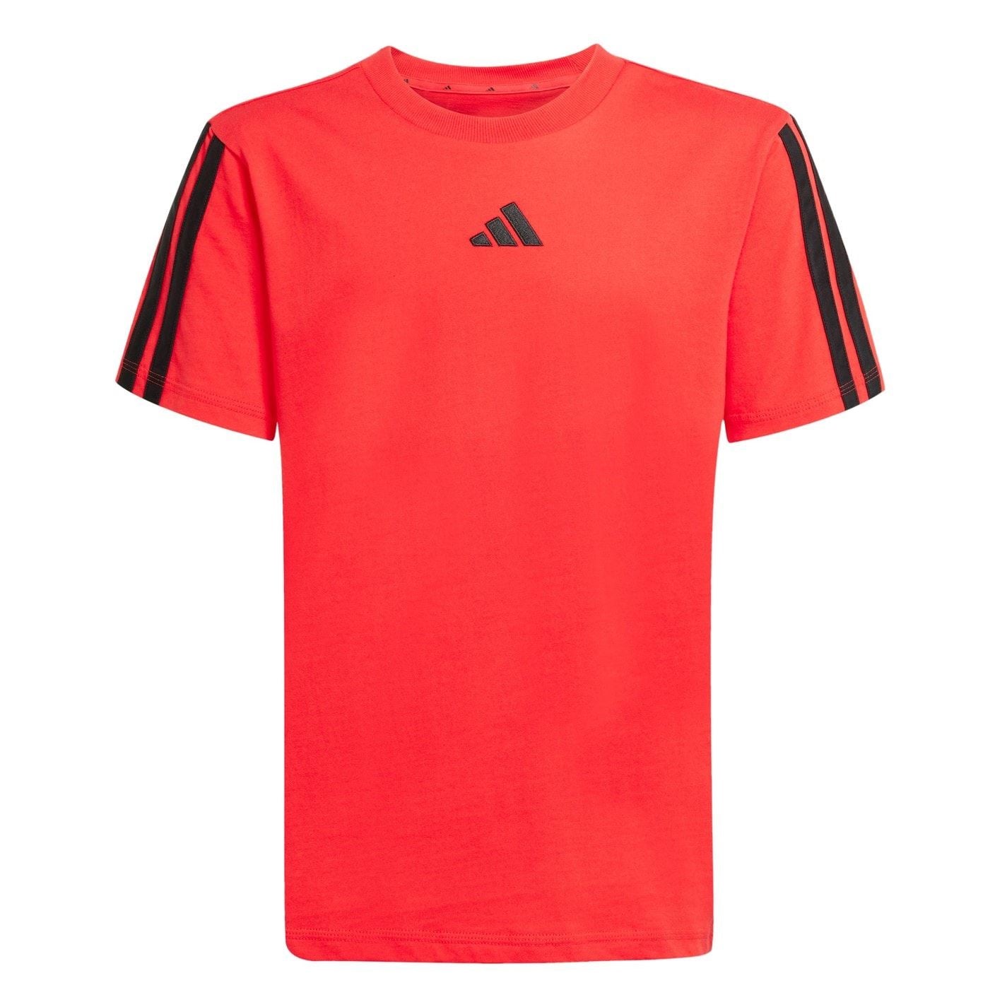 adidas 3 Stripe Essentials T-Shirt Junior
