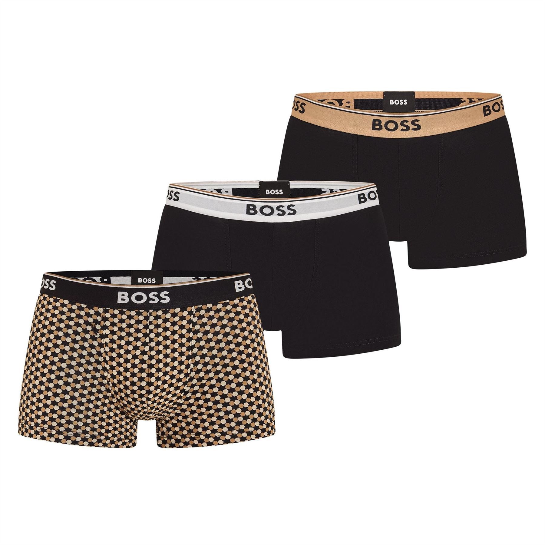 Boss BOSS Bodywear 3 Pack Boxer Shorts with Logo Detail