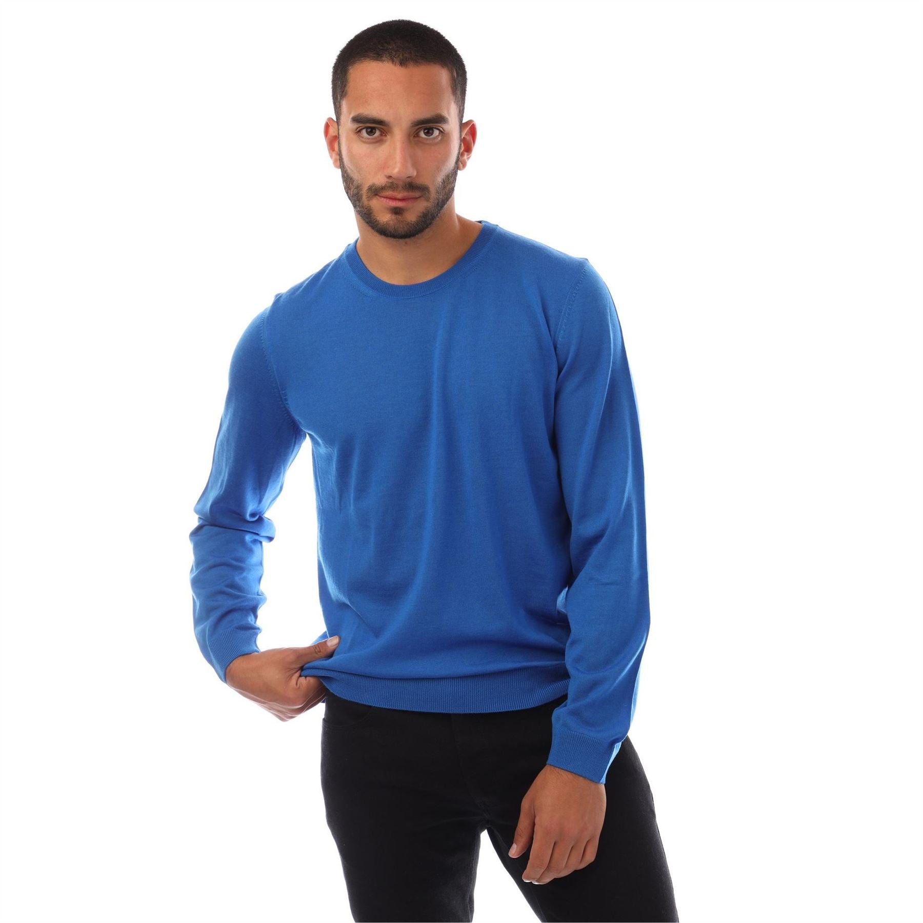 Boss Leno Regular Fit Crew Neck Sweater