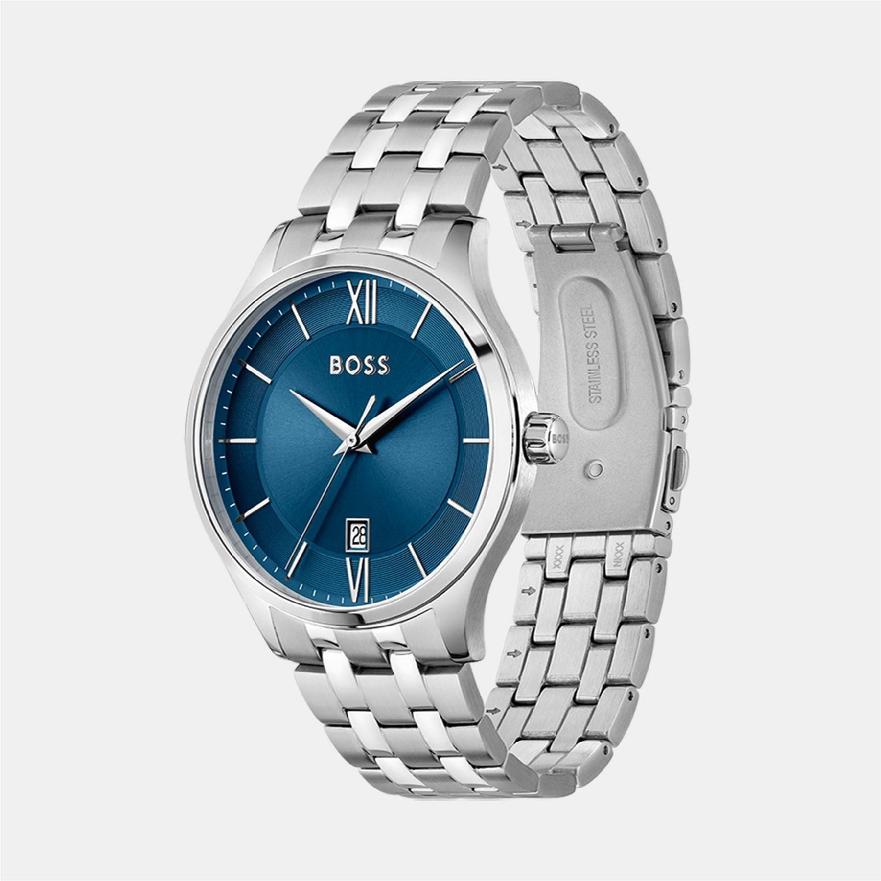 Boss Elite Stainless Steel Bracelet Watch