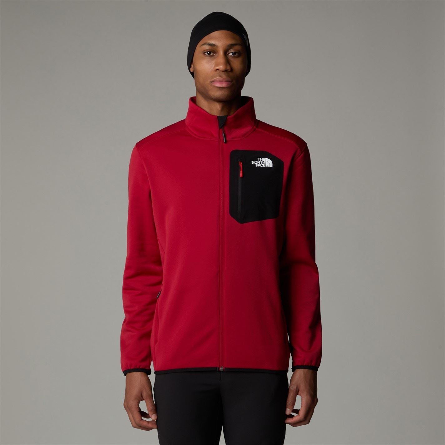 The North Face Mens Crest Full Zip Fleece