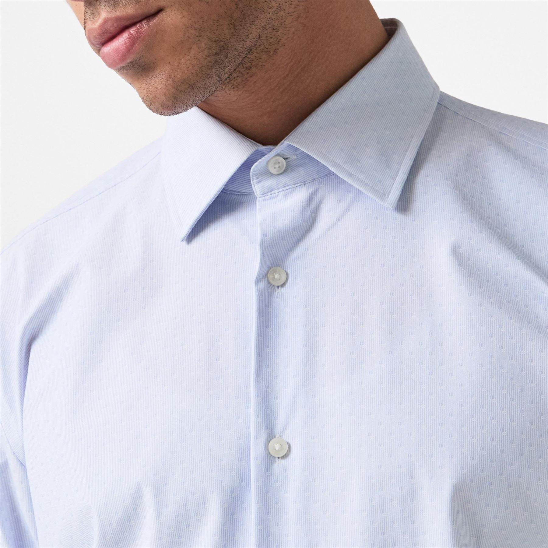 Boss Oxford Regular Fit Long Sleeve Shirt
