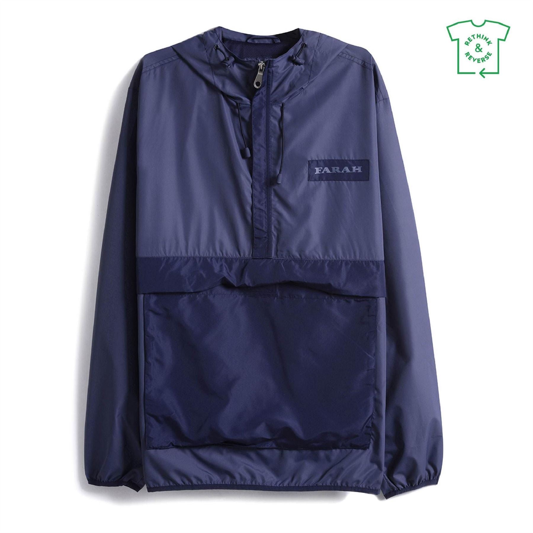 Farah Hooded Anorak Relaxed Fit Jacket