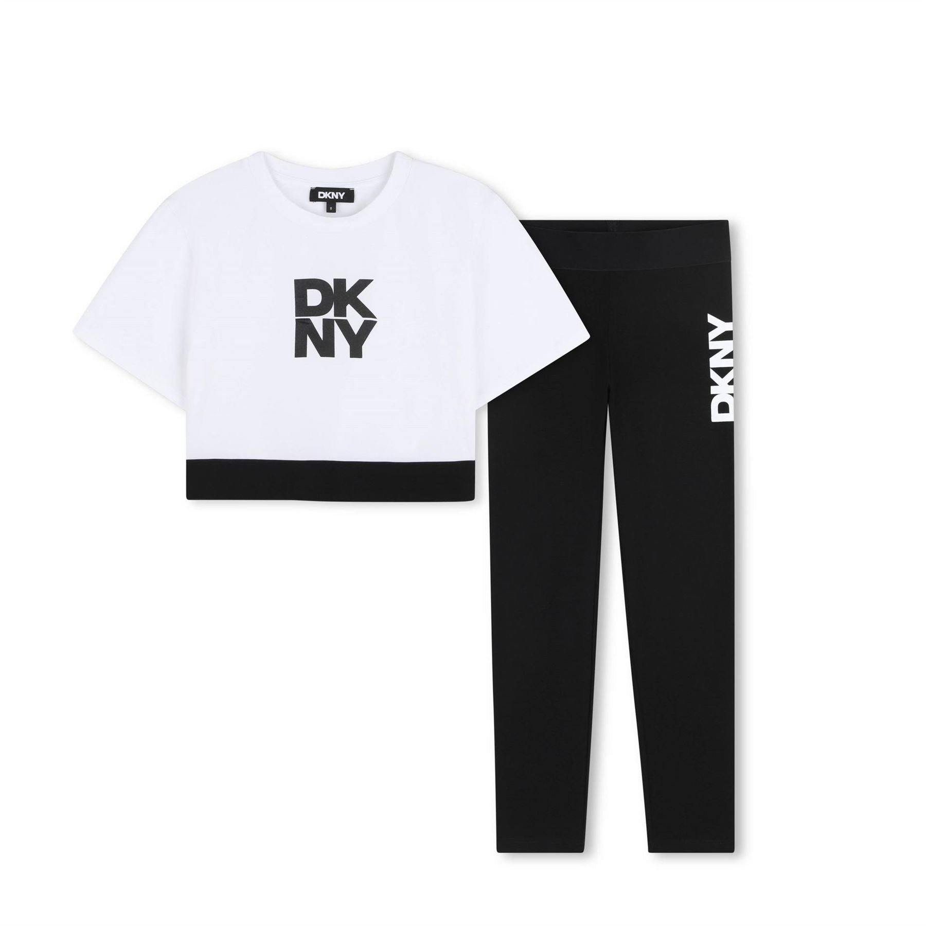DKNY Top And Legging Set