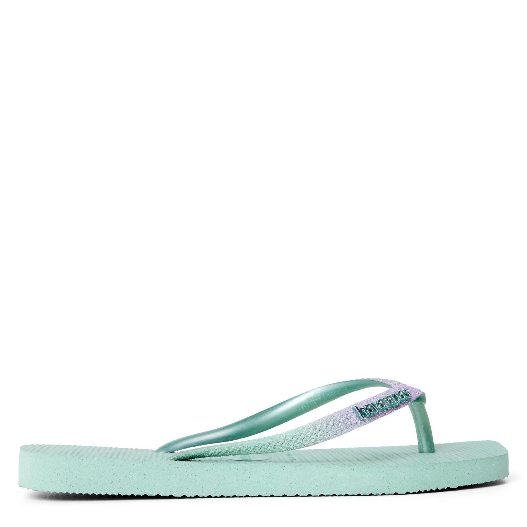 Havaianas Womens Hav. Square Glitter Clay 35 36 Flip Flops