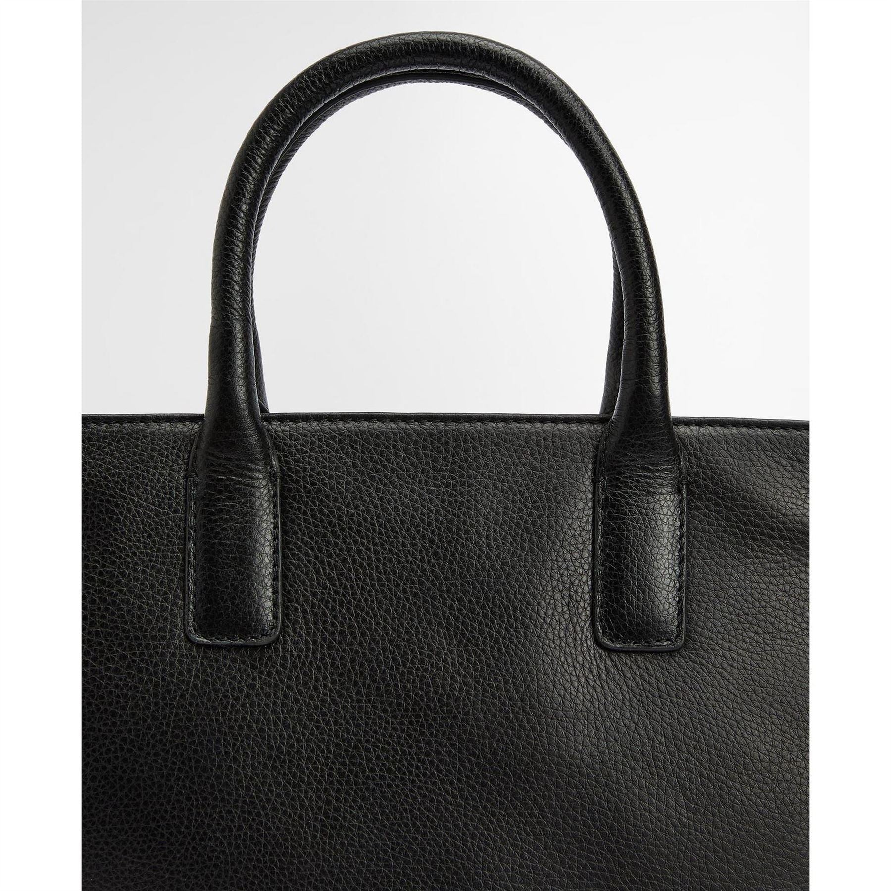 Barbour Leather Tote Bag