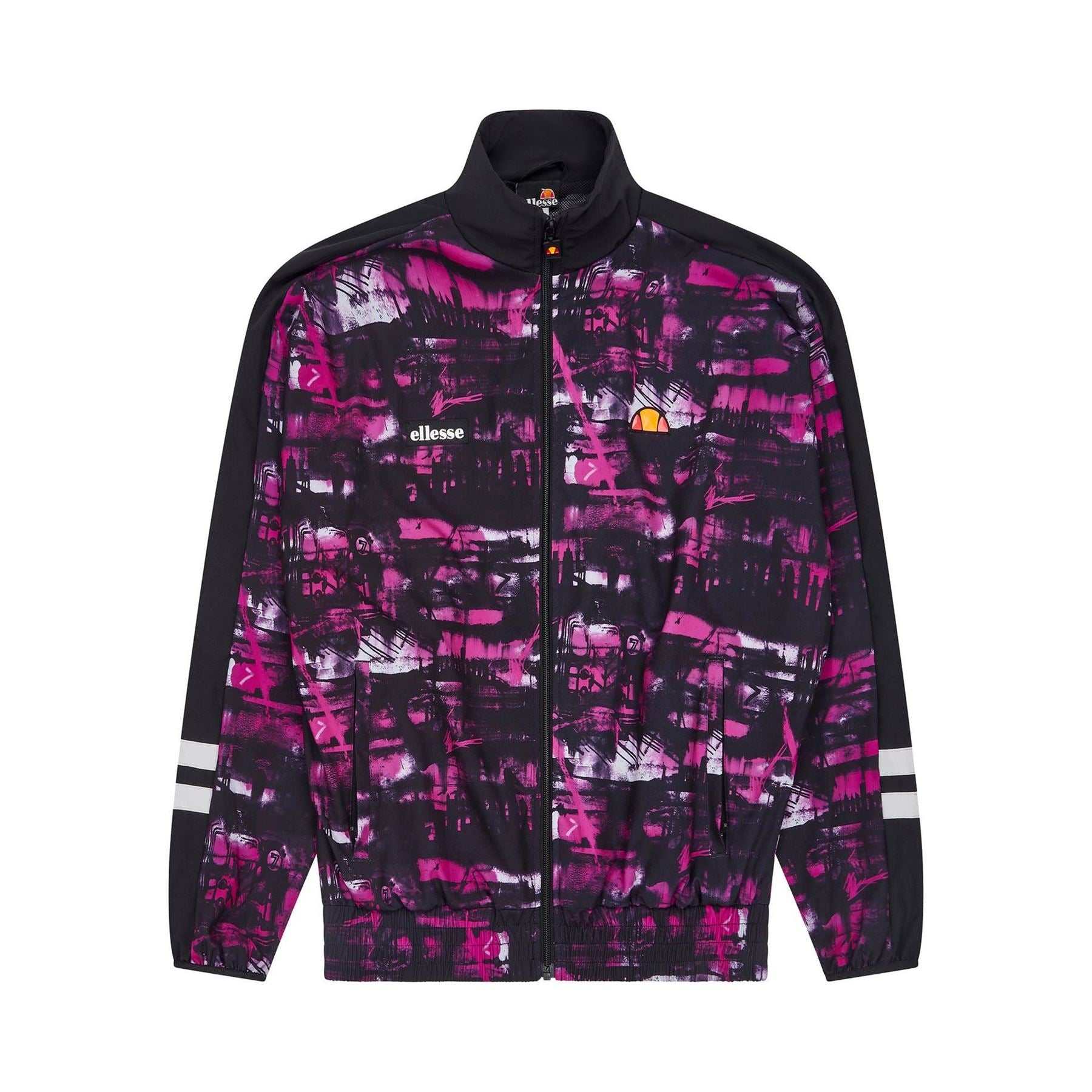 Ellesse Boulevard Funnel Neck Long Sleeve Jersey Top