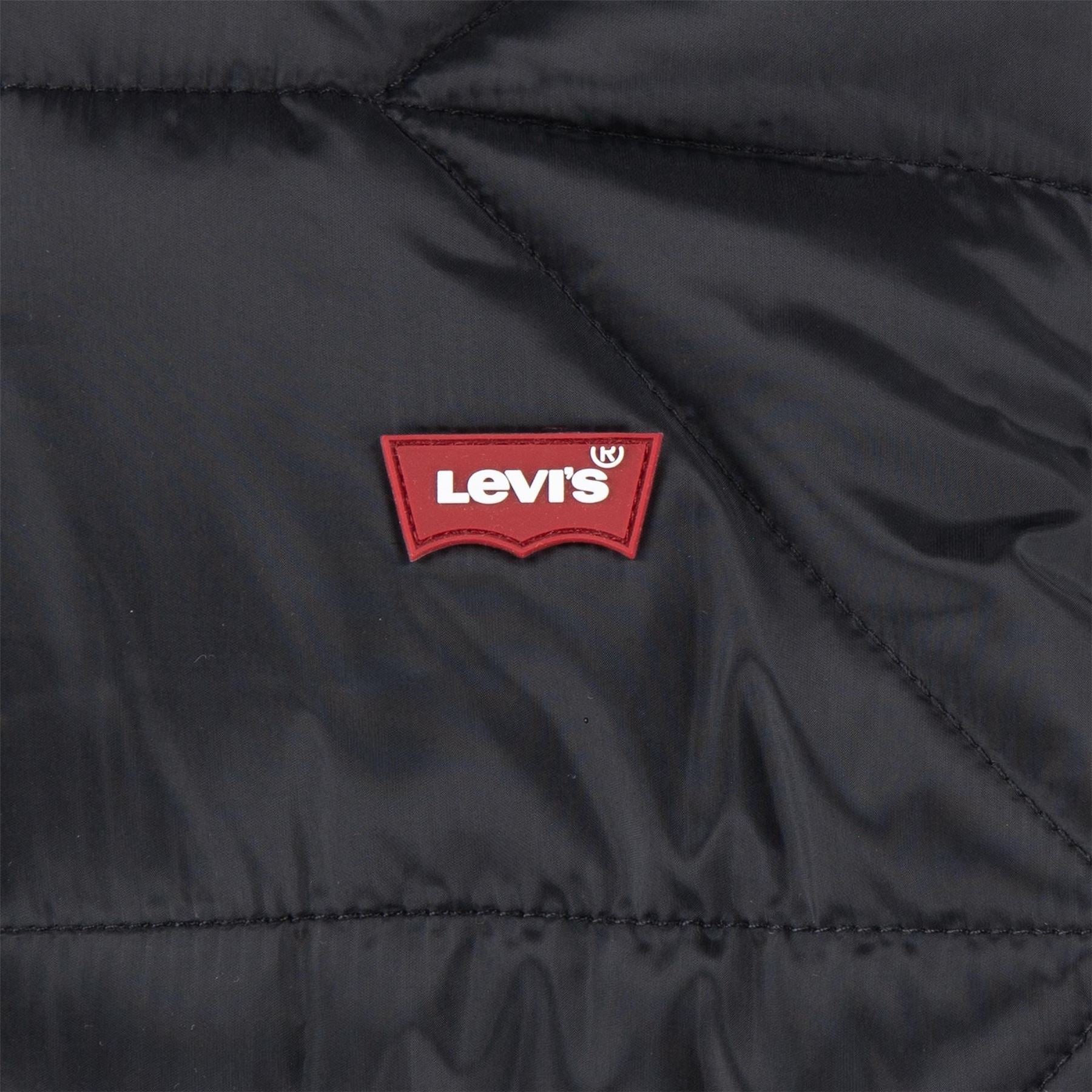 Levis Insulated Long Sleeve Short Puffer Jacket