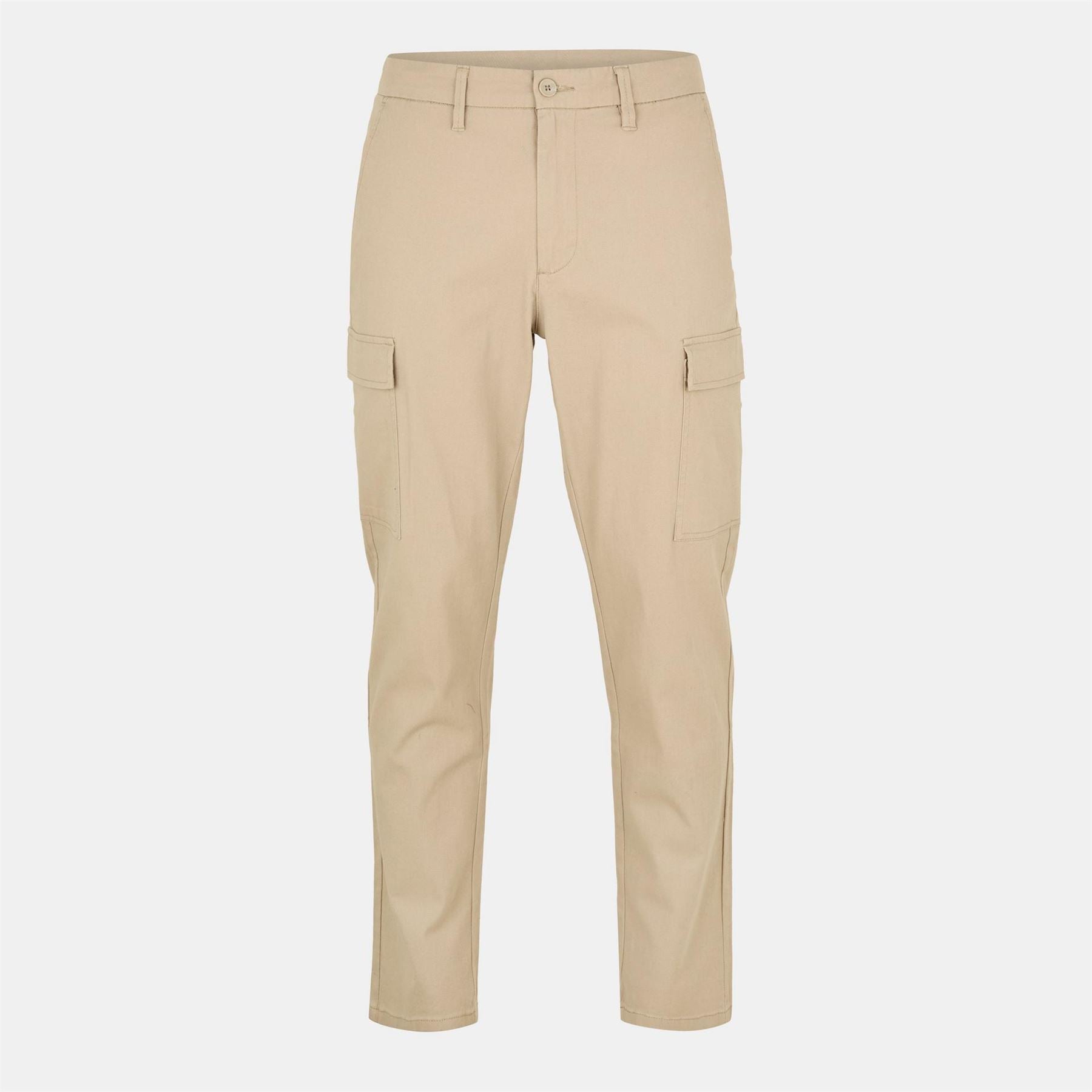 Only Solid Patterned Straight Cargo Pants