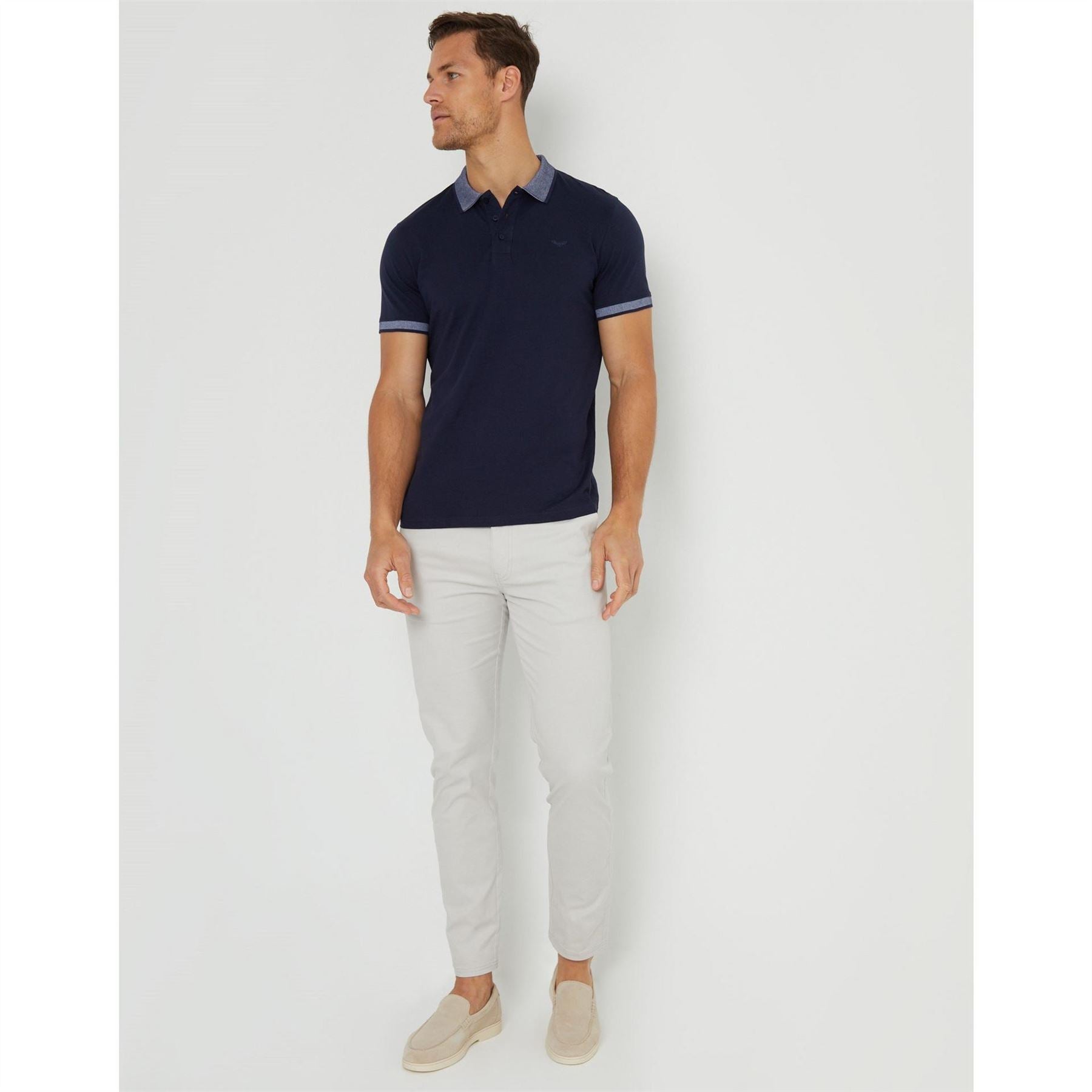 Threadbare Polo Shirt Regular Fit Short Sleeve