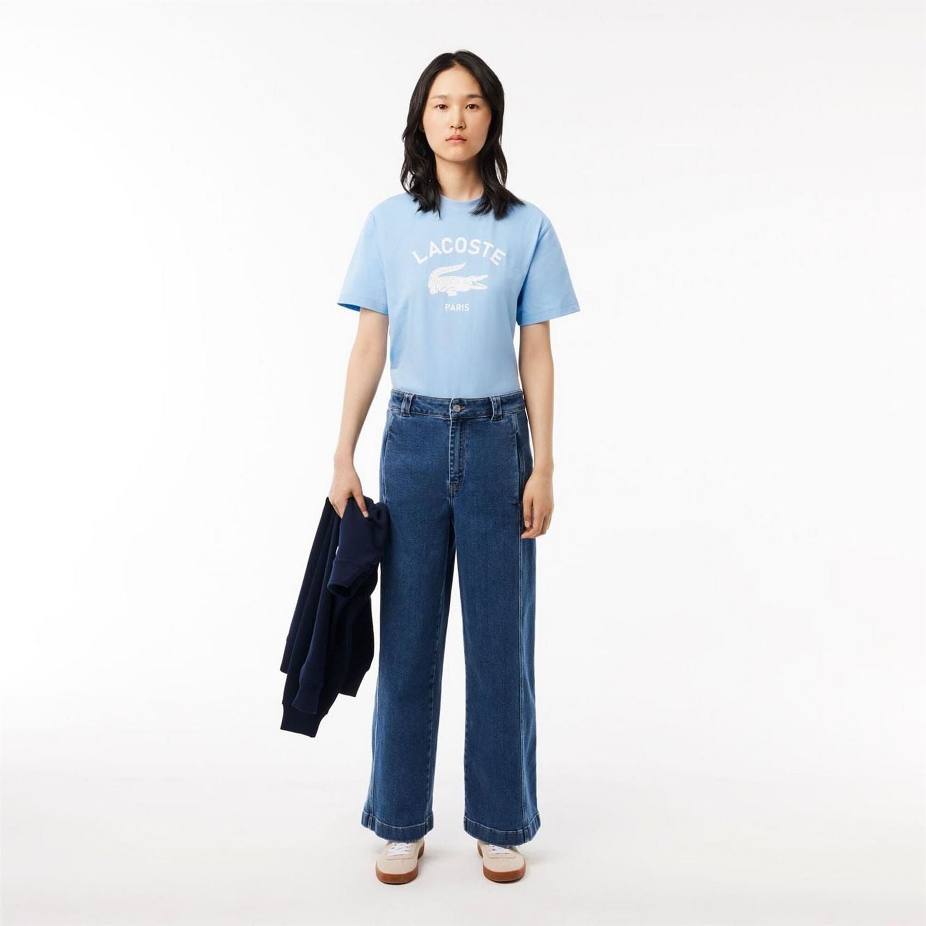 Lacoste Print Cotton T-Shirt