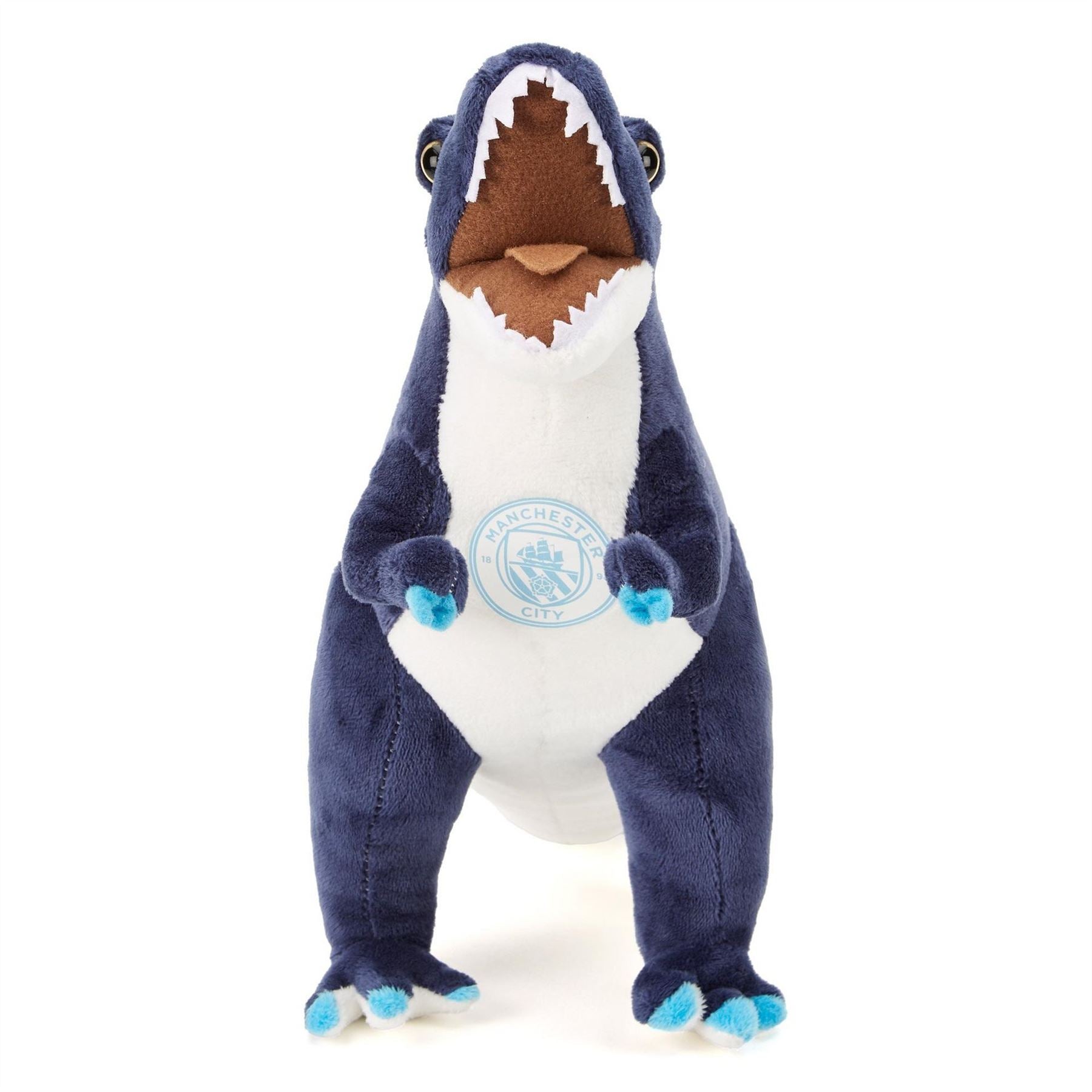 Team Manchester City Officially Licensed T Rex Soft Toy 26 cm