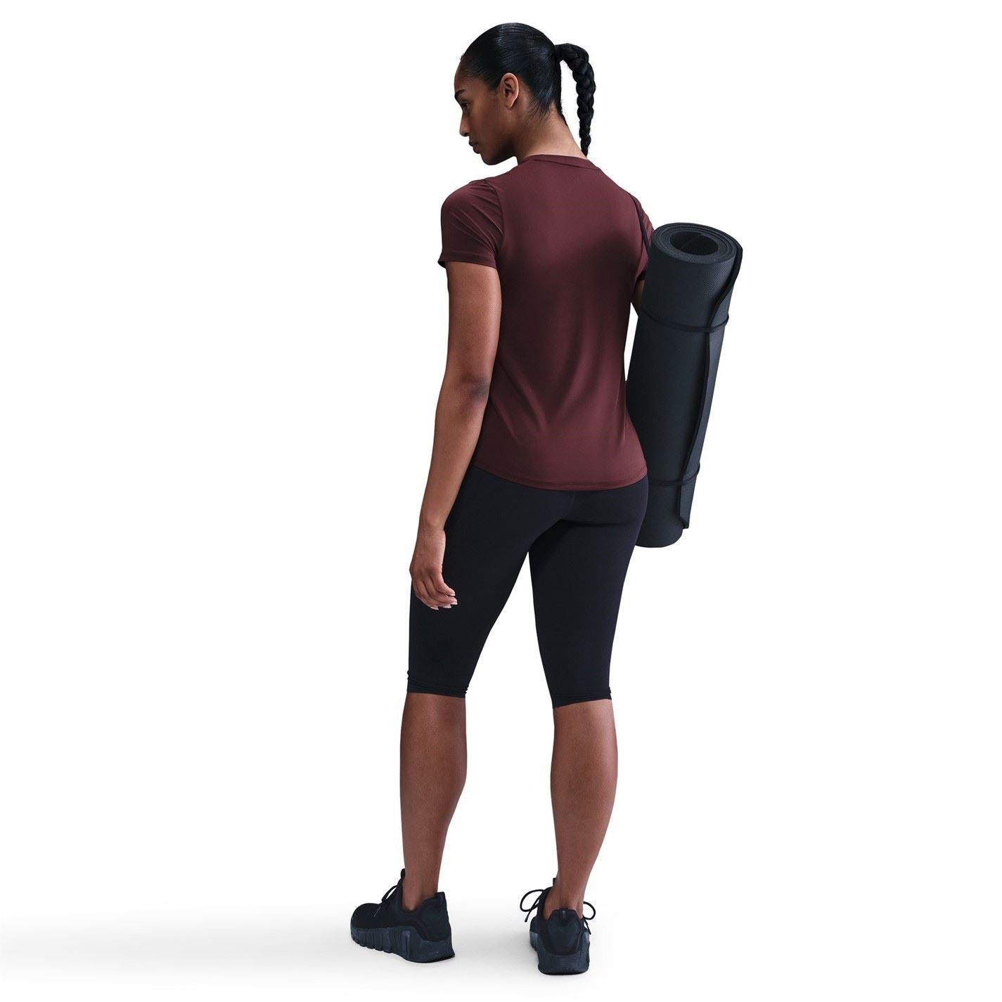 Nike Womens Dri Fit One Standard Fit Short Sleeve Top