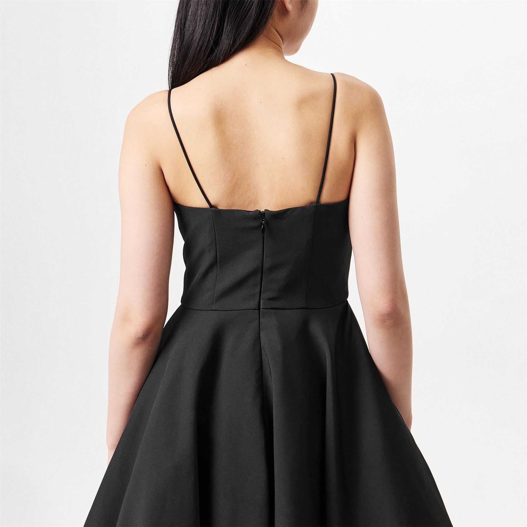 Jarlo Jones Sweetheart Neck Midi A-Line Dress