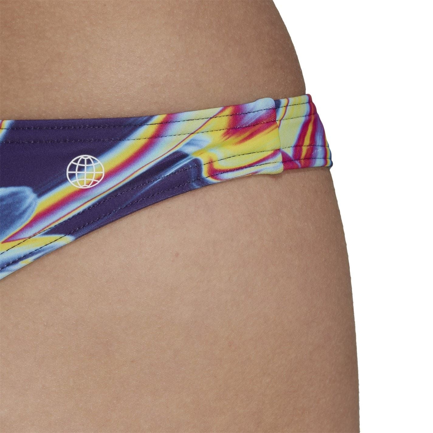 adidas Originals Womens Originals Positivisea Graphic Hero Bikini Bottoms Bottom