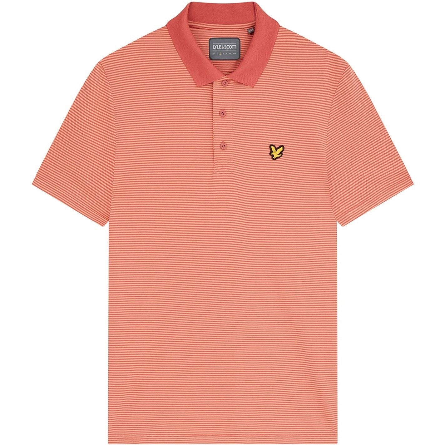 Lyle and Scott Golf Micro Regular Fit Athletic Shirt