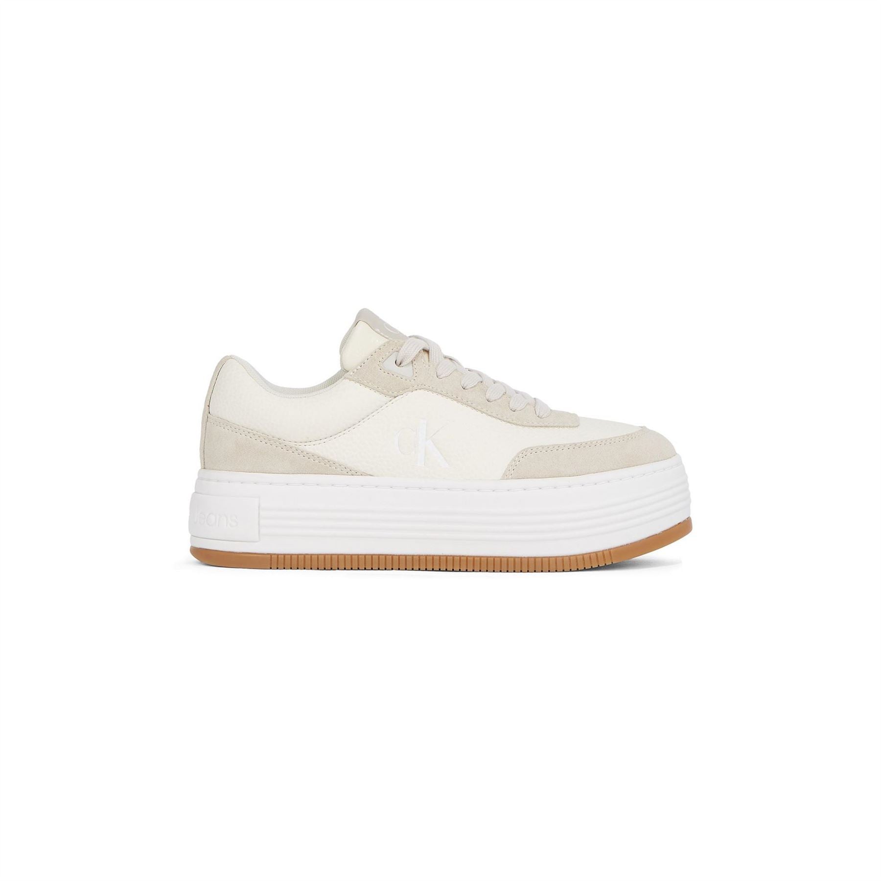 Calvin Klein Jeans Bold Low Lace Platform Trainers