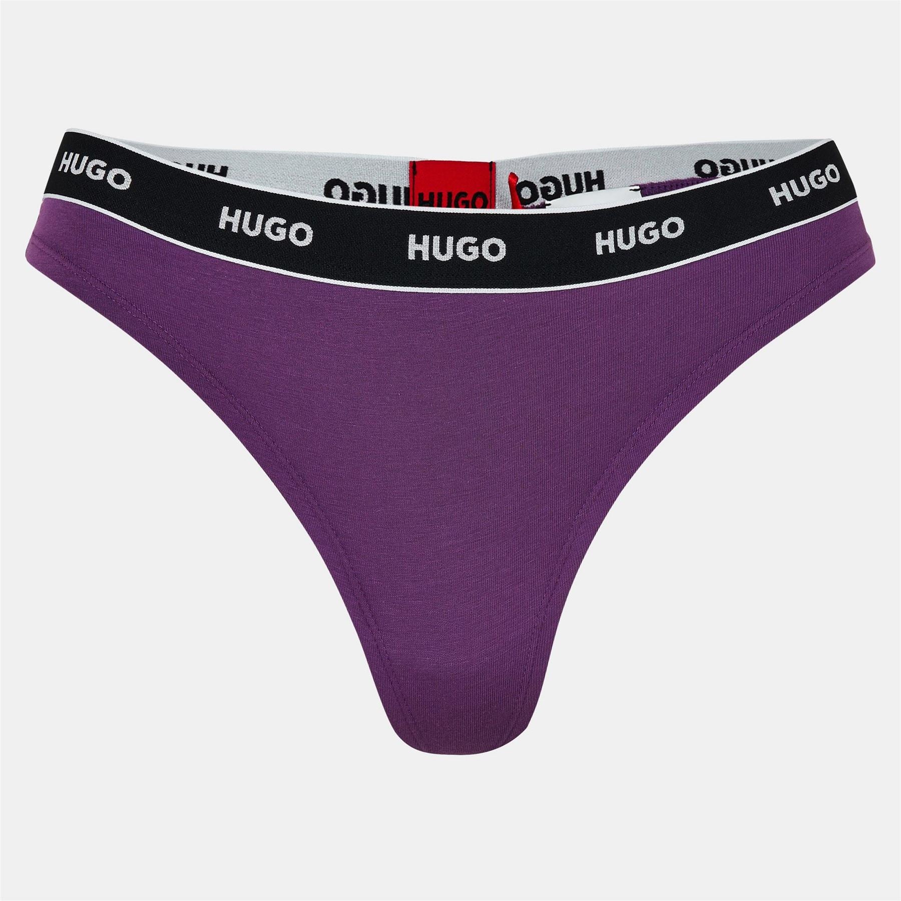 Hugo Stripe Thongs