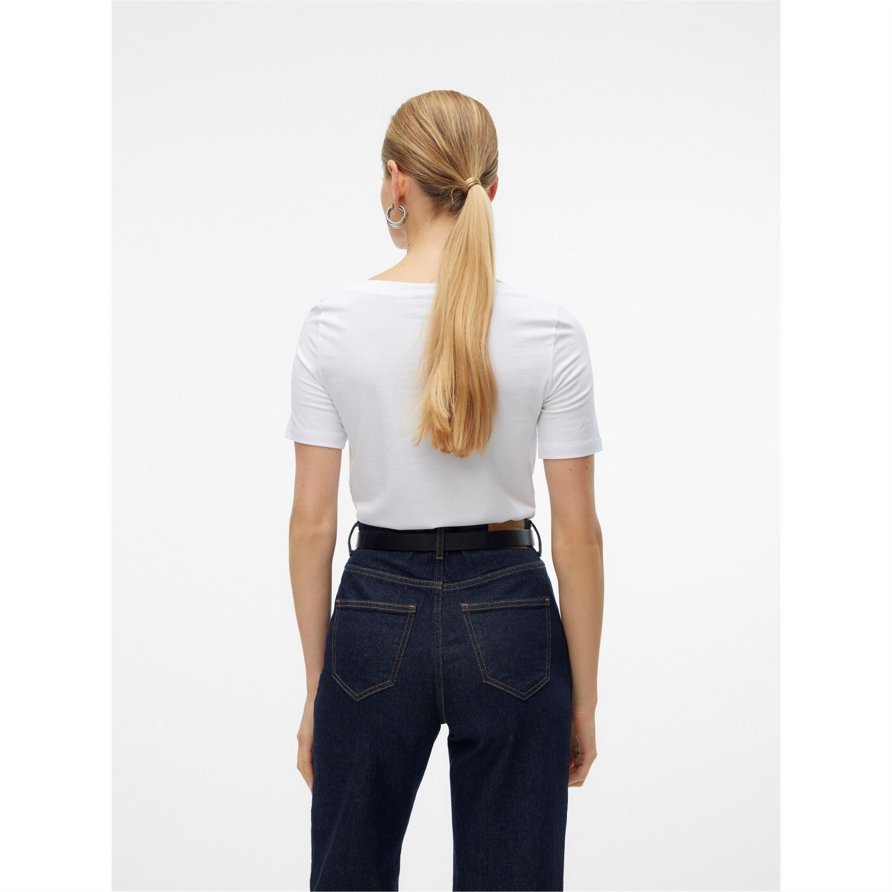 Vero Moda Modal Short Sleeve Regular Fit T-Shirt