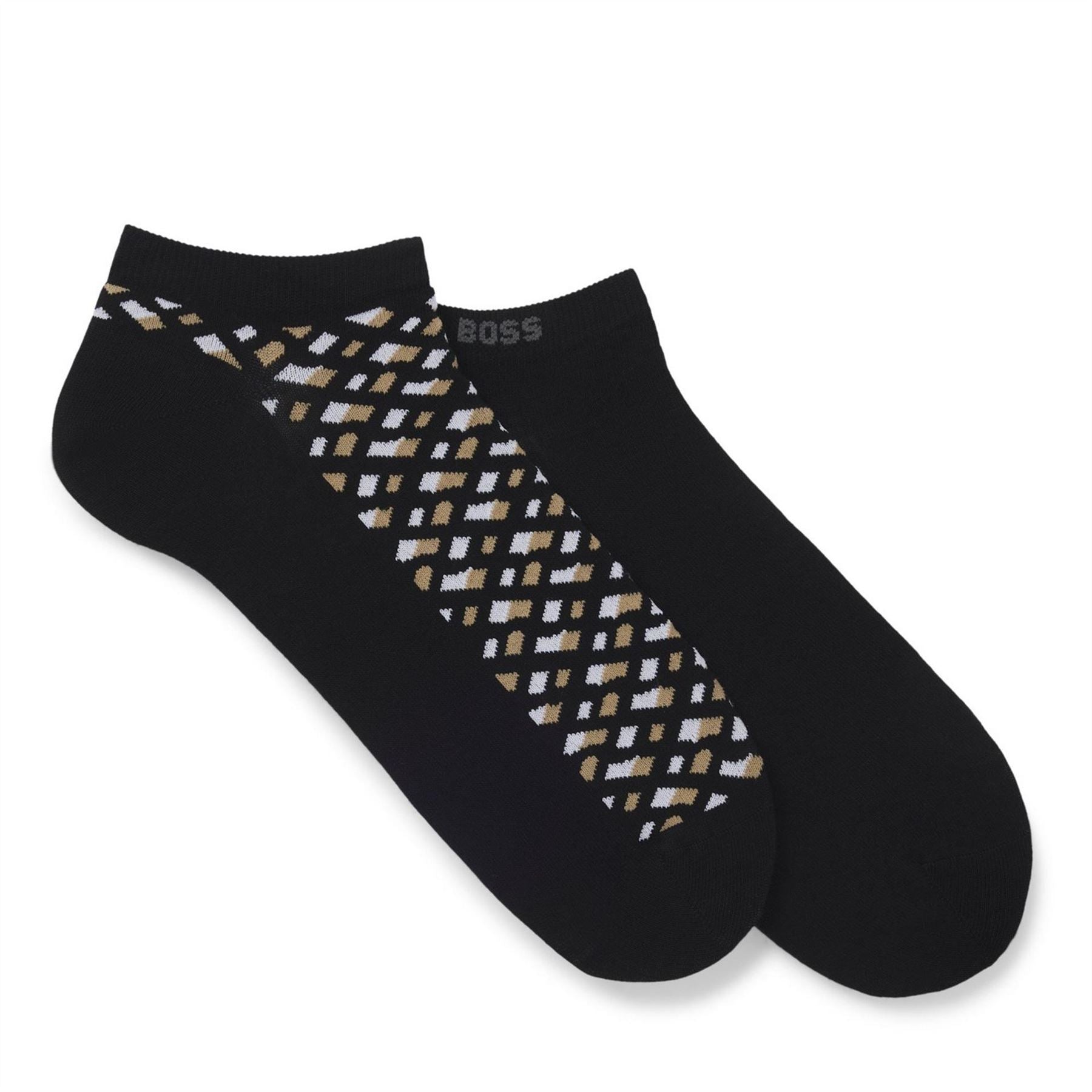 Boss Bodywear 2 Pack Ankle Socks With Logo Detail
