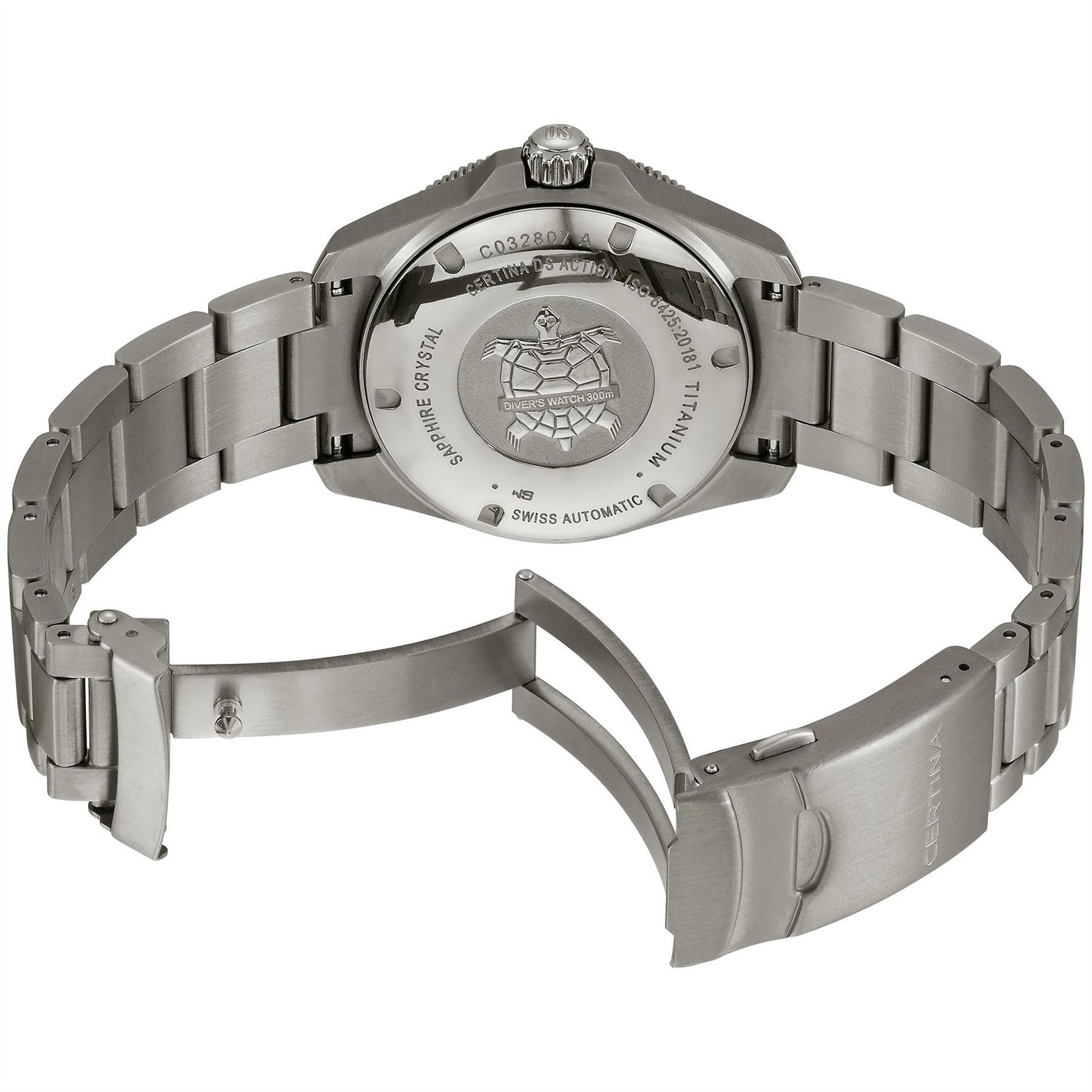 Certina Adults Action Diver 10 Auto Analogue Watch